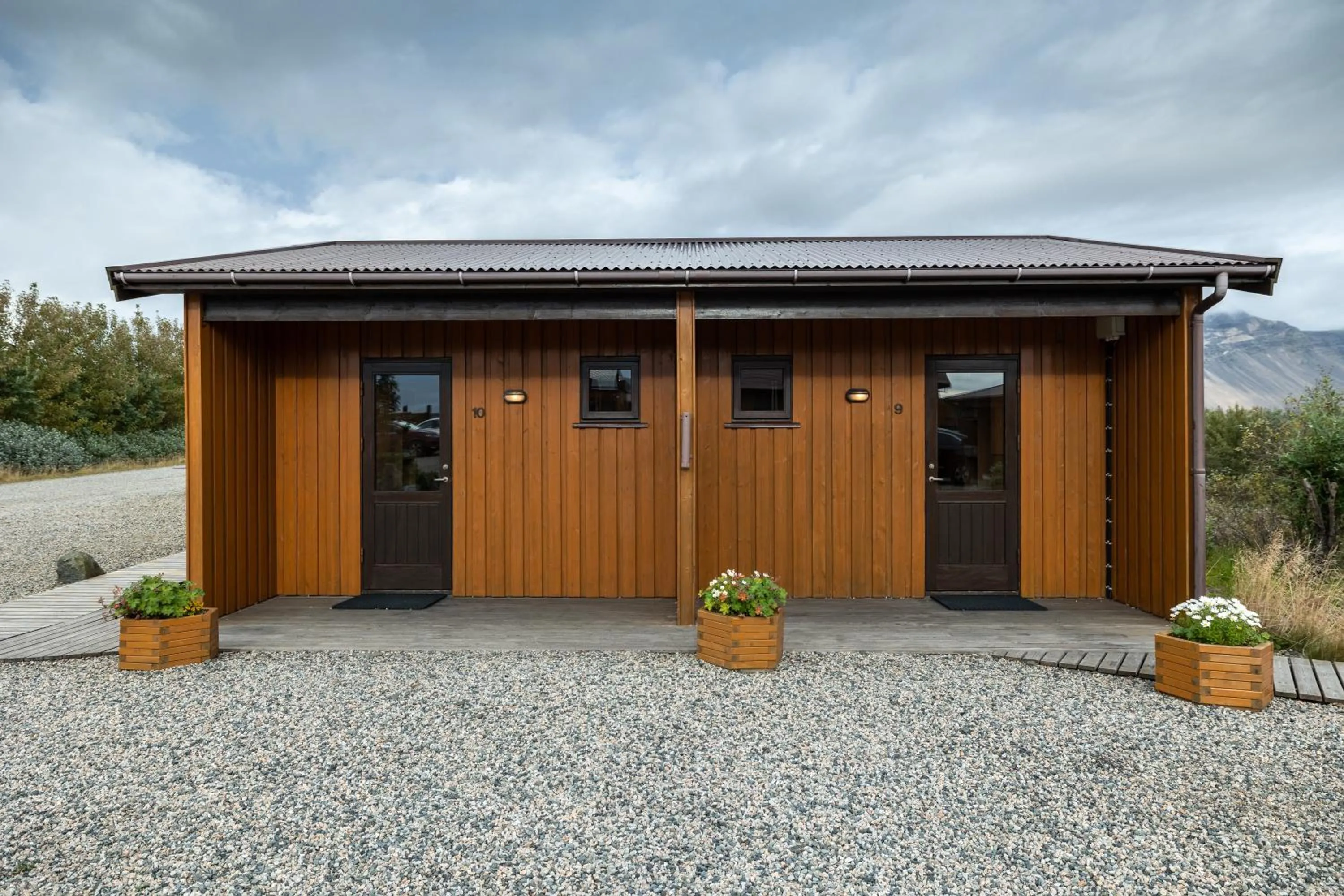 Patio in Árnanes Country Hotel