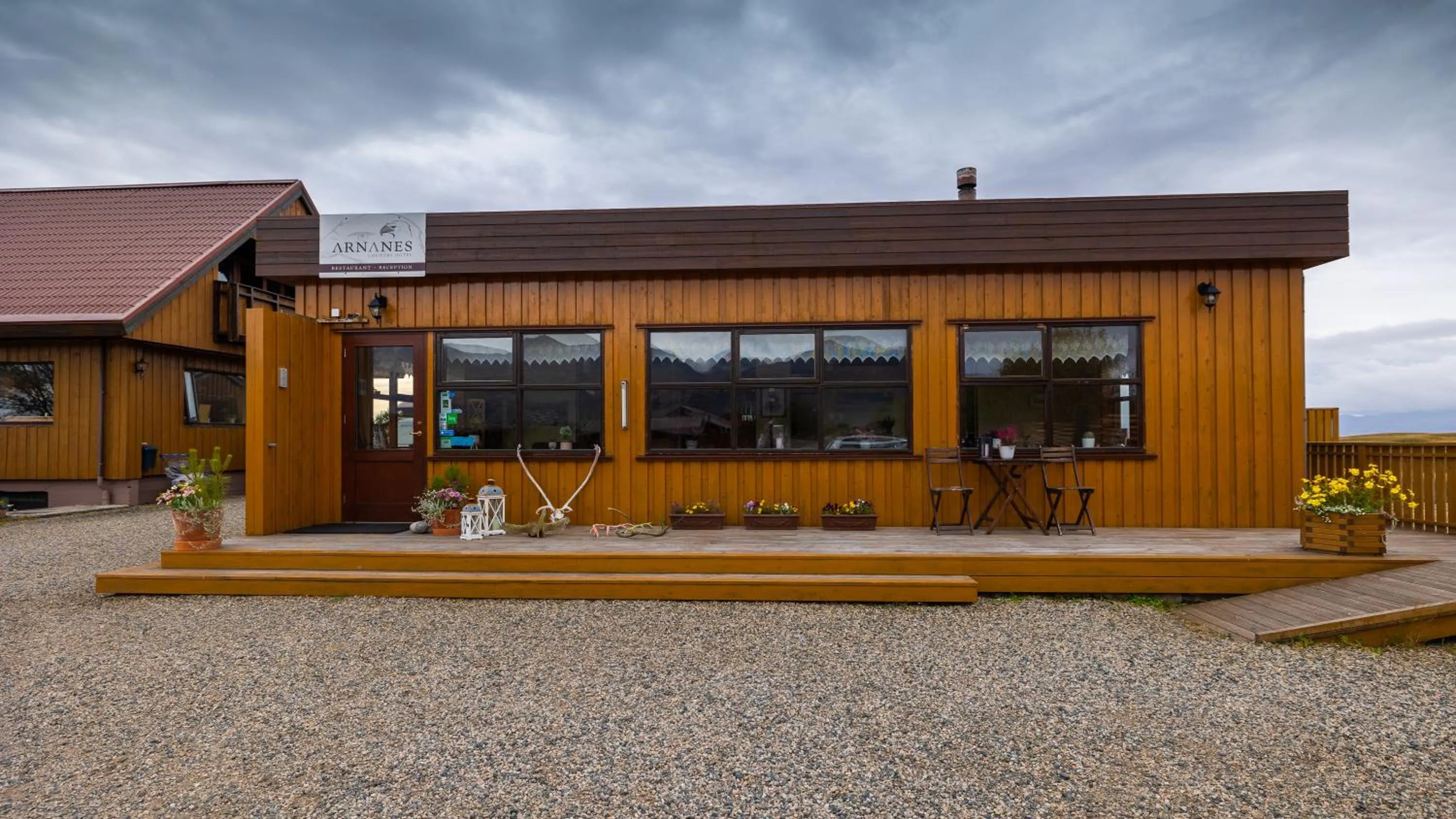 Property building in Árnanes Country Hotel