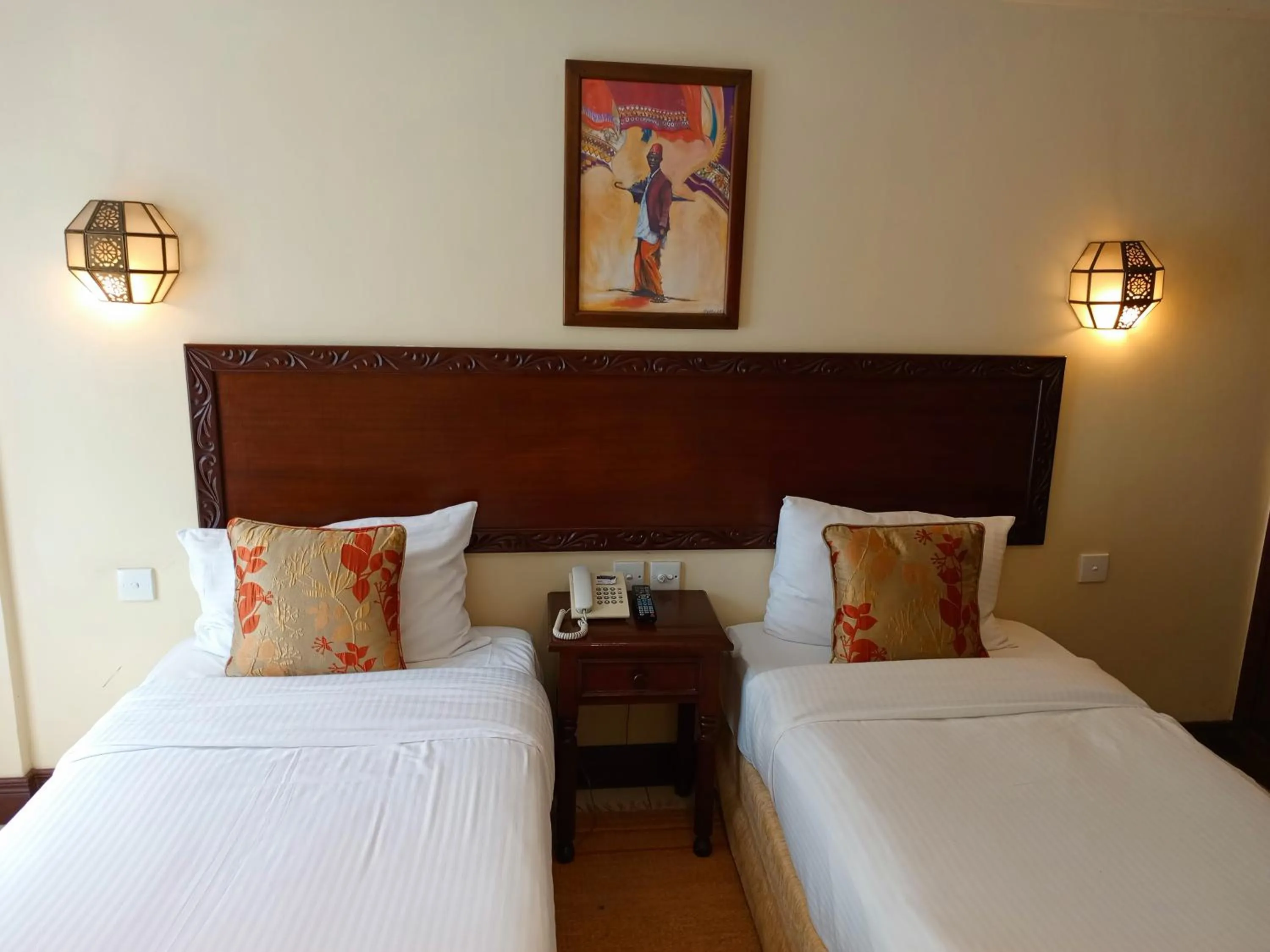 Bed in The Heron By Sarovar Portico India
