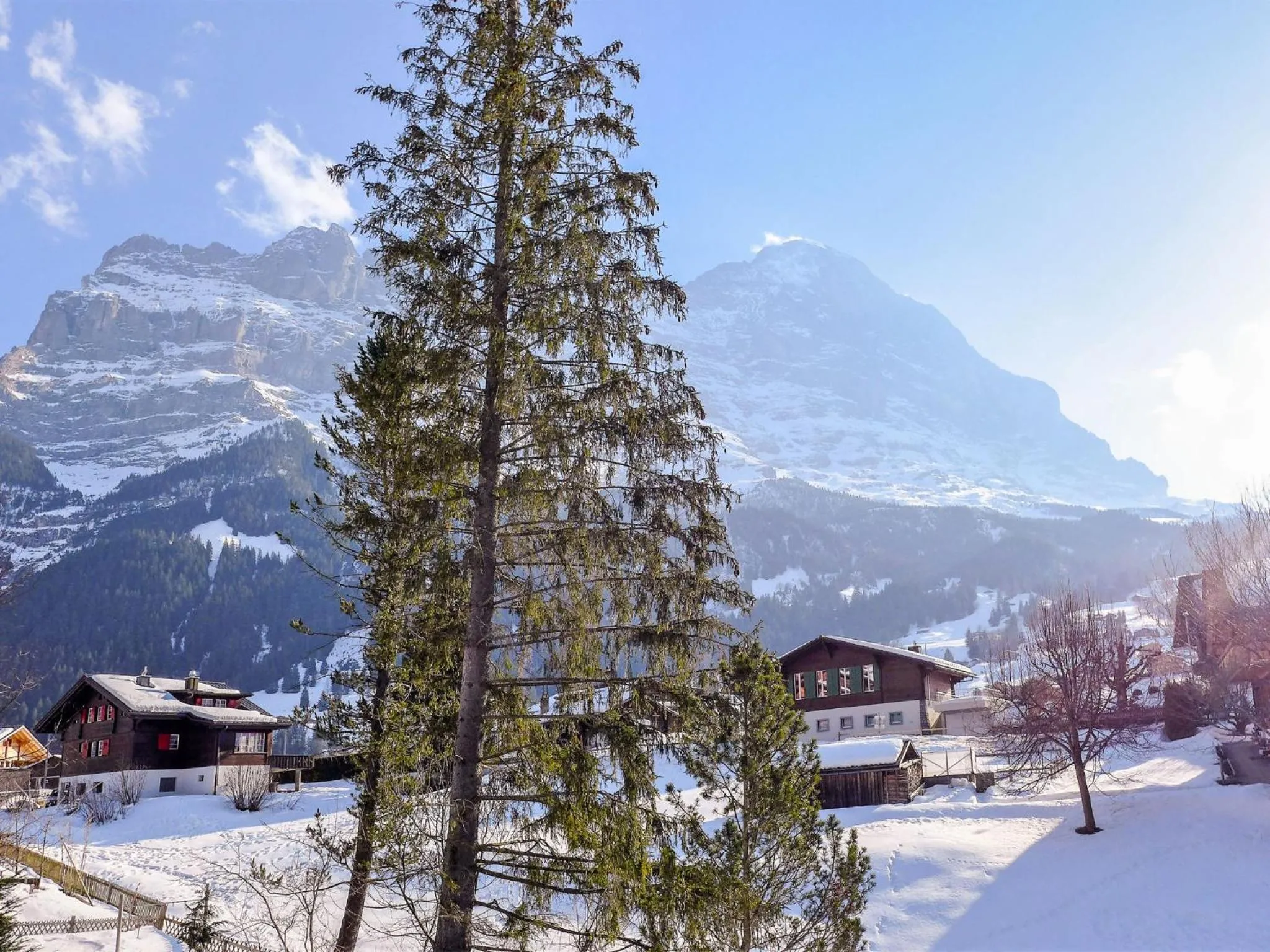View (from property/room) in Apartment Chalet Spassvogel by Interhome