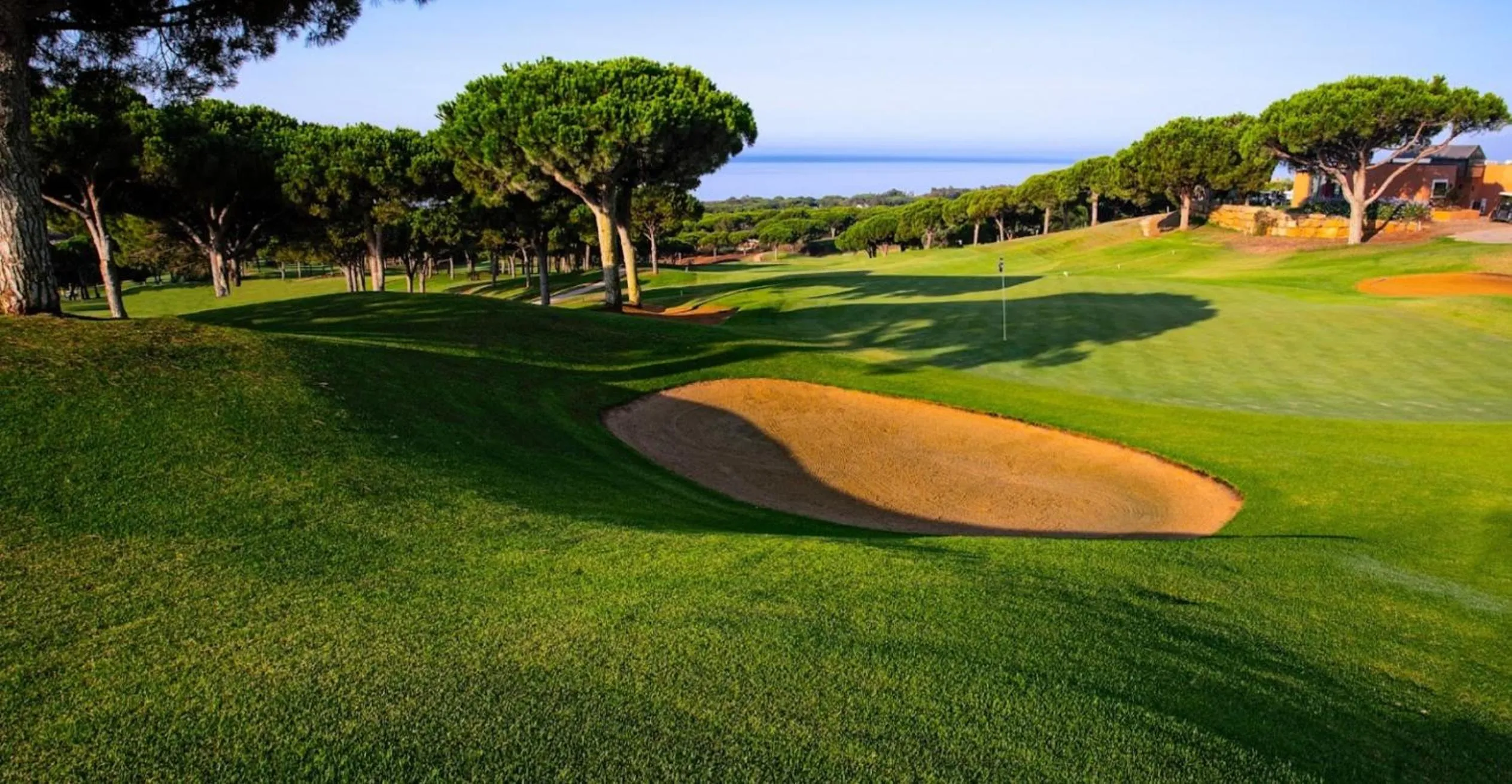 Golfcourse in Very nice family apartment, direct pool access