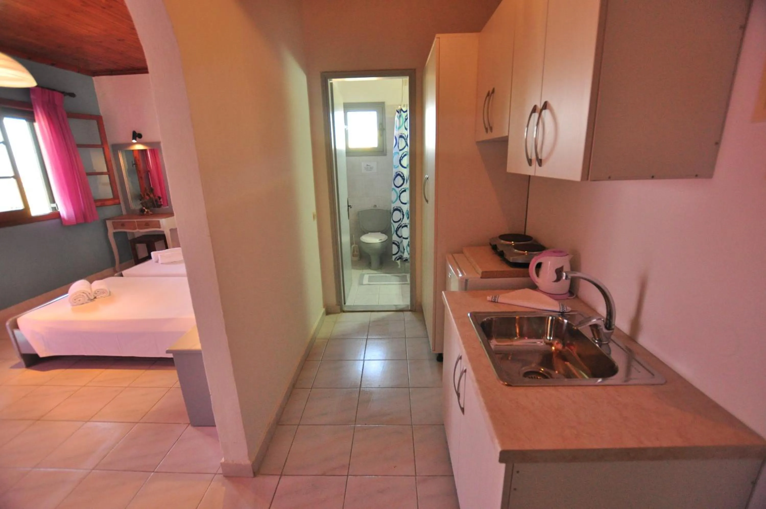 Kitchen or kitchenette in Acharavi Garden