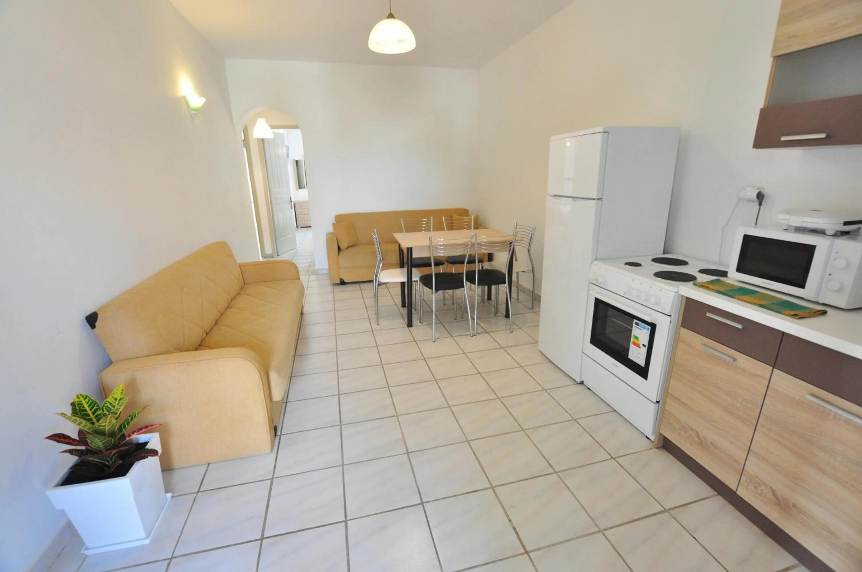 Kitchen or kitchenette in Acharavi Garden