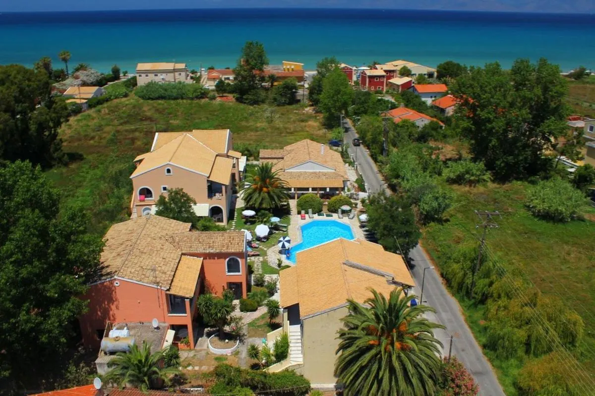 Bird's eye view in Acharavi Garden