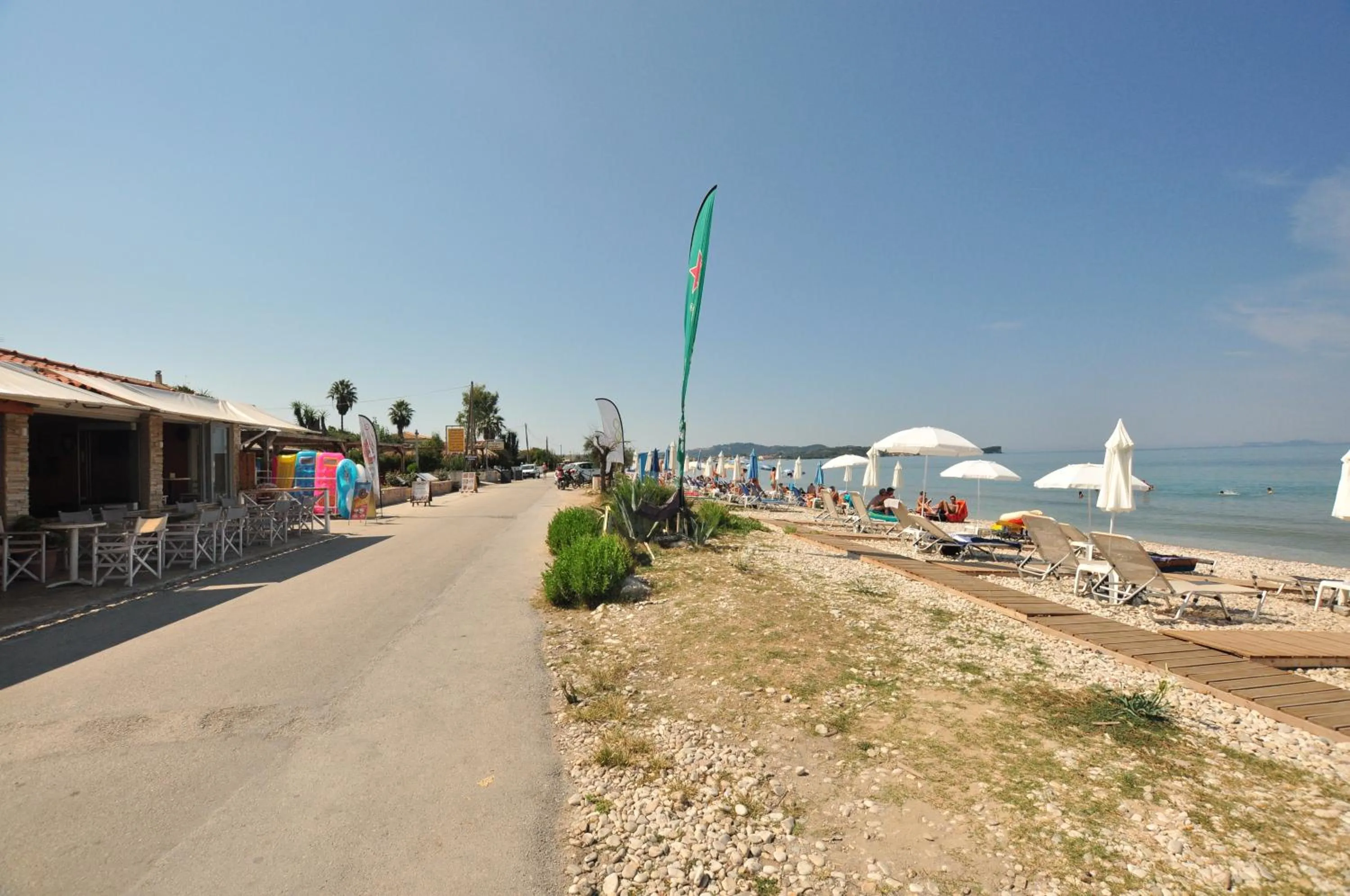 Beach in Acharavi Garden