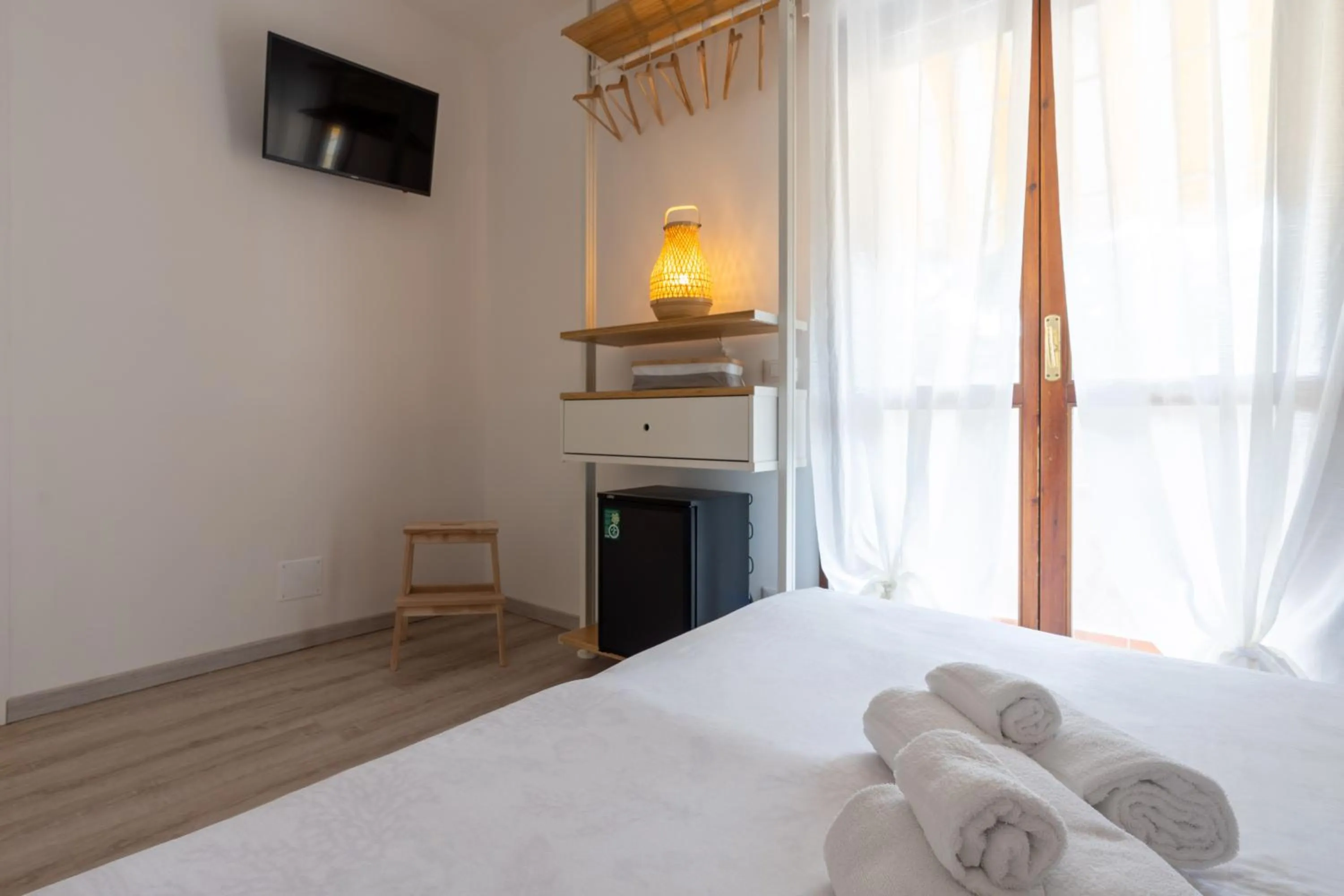 Bedroom, Bed in Hotel Germania