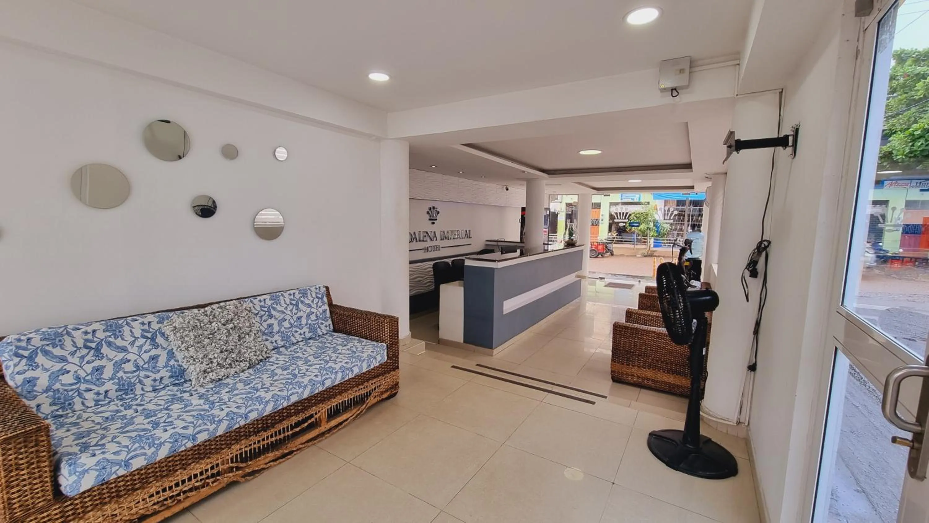 Living room in Magdalena Imperial Hotel By GHO Hoteles