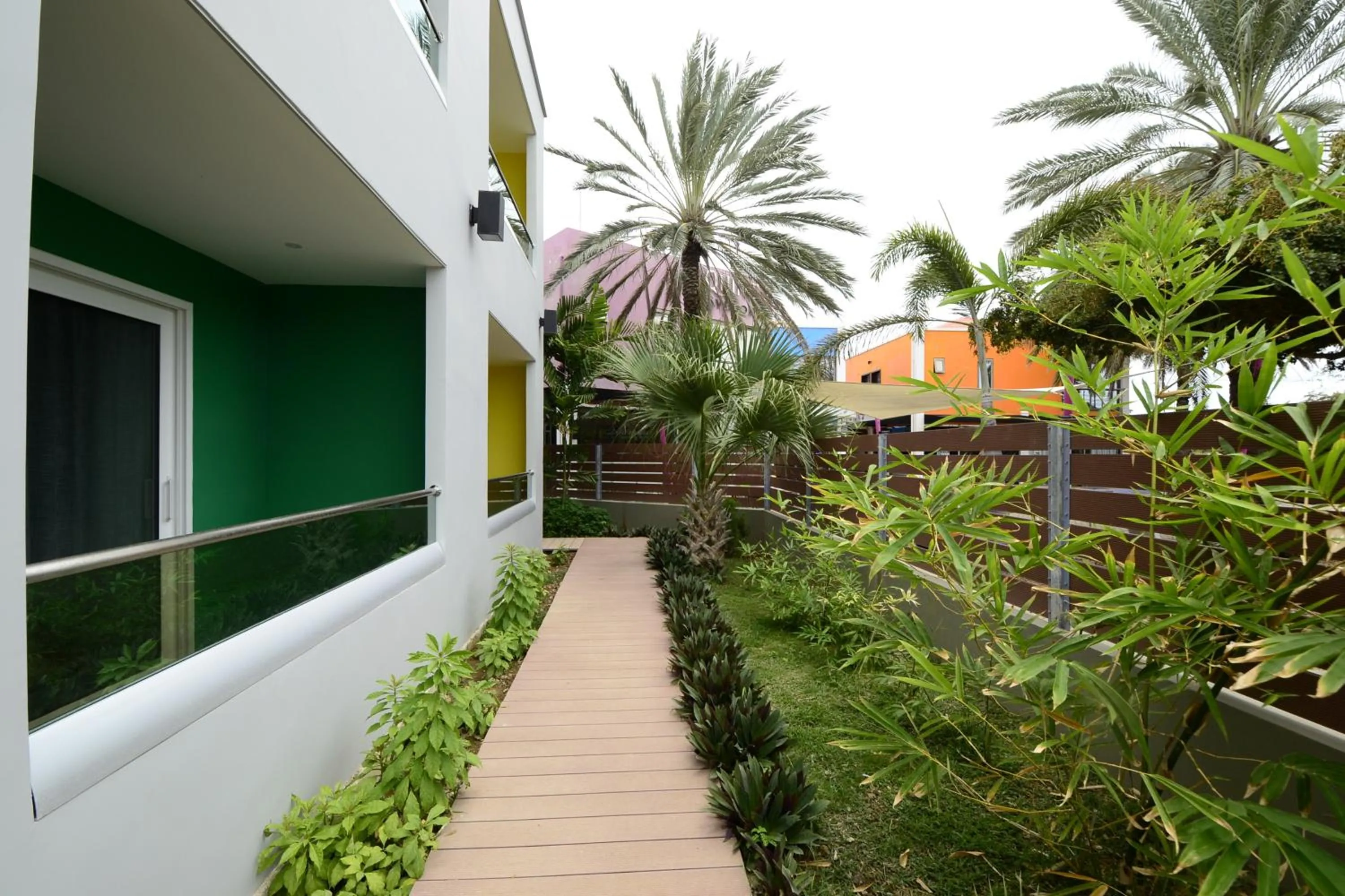 Garden in Quints Travelers Inn