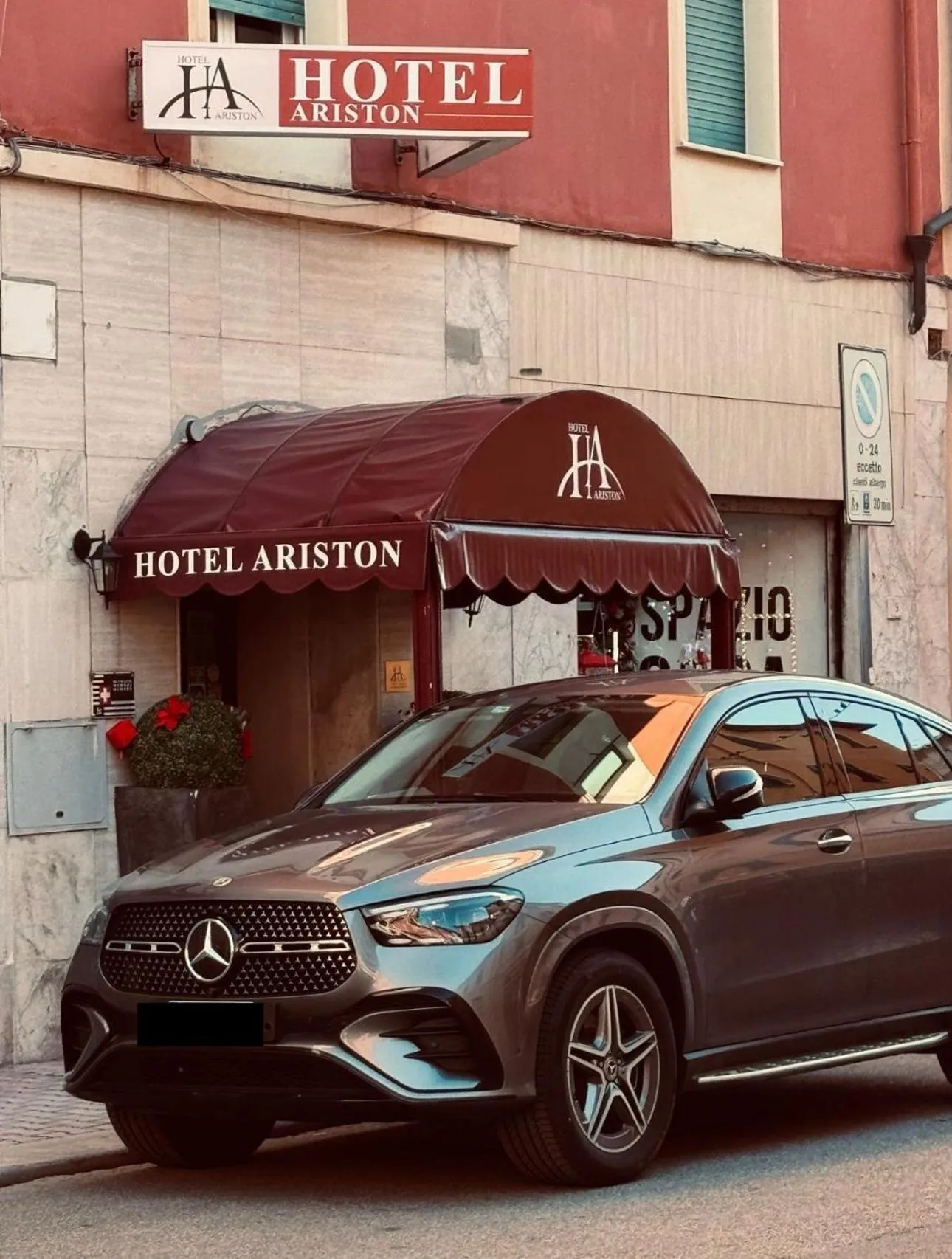 Property building in Hotel Ariston