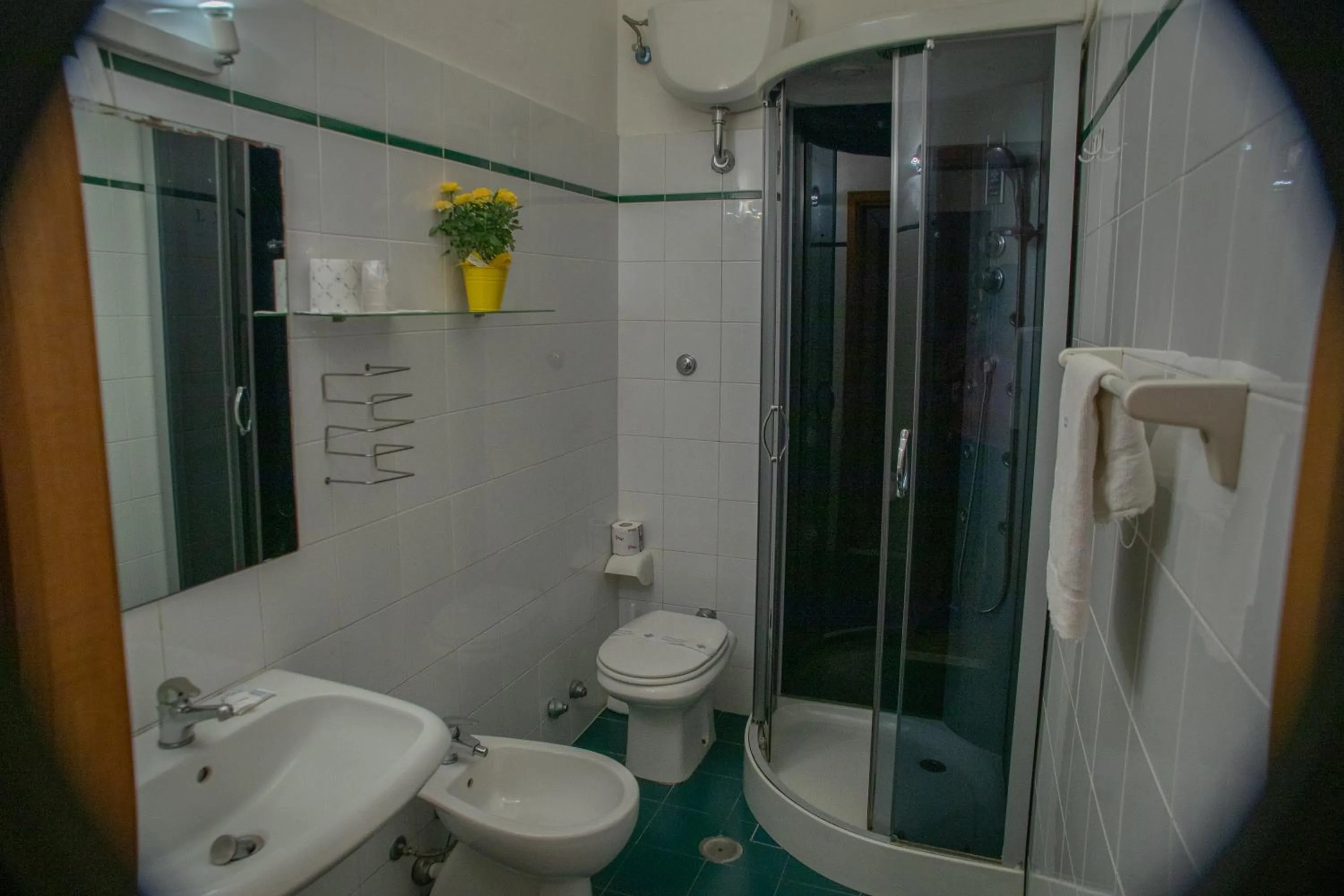 Shower in Hotel Ariston