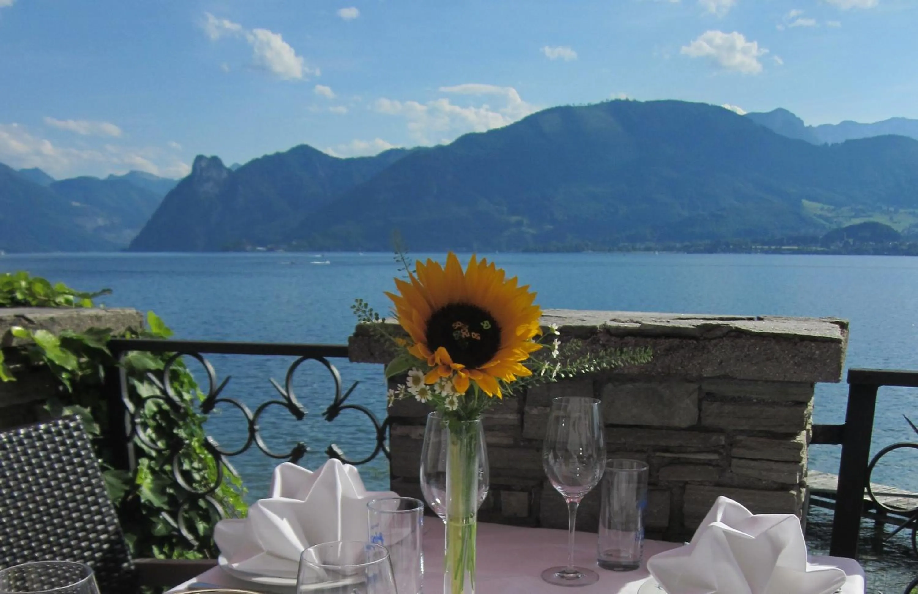 Balcony/Terrace in Seegasthof Hois'n Wirt - Hotel mit Wellnessbereich
