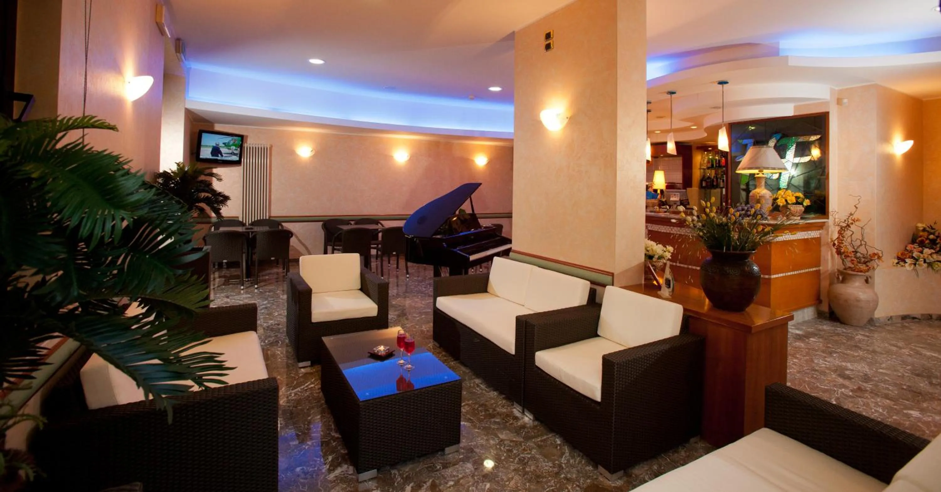 Lobby or reception in Hotel Florida
