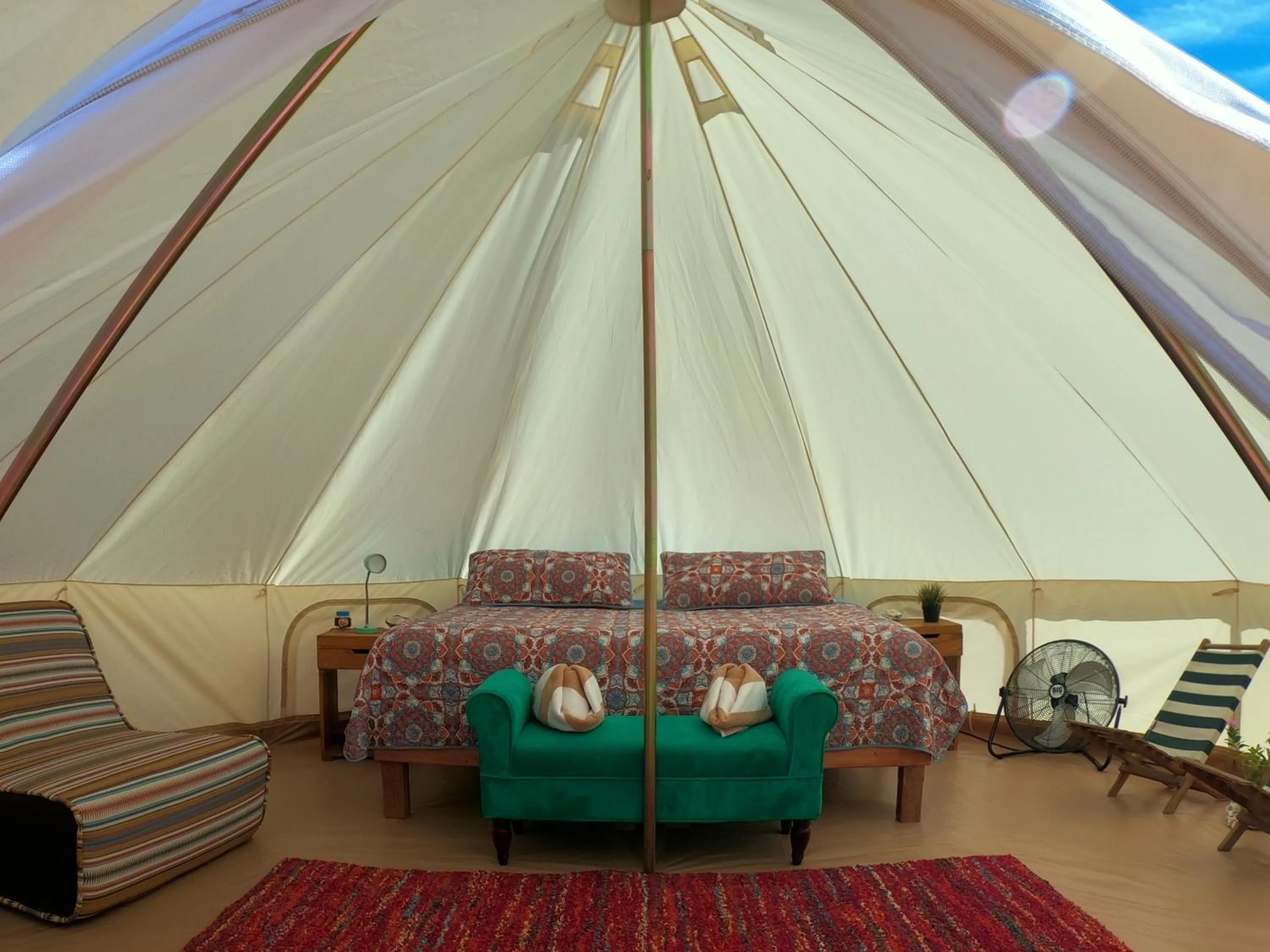 Tent with King-size Bed in ChiloChill Glamping Resort