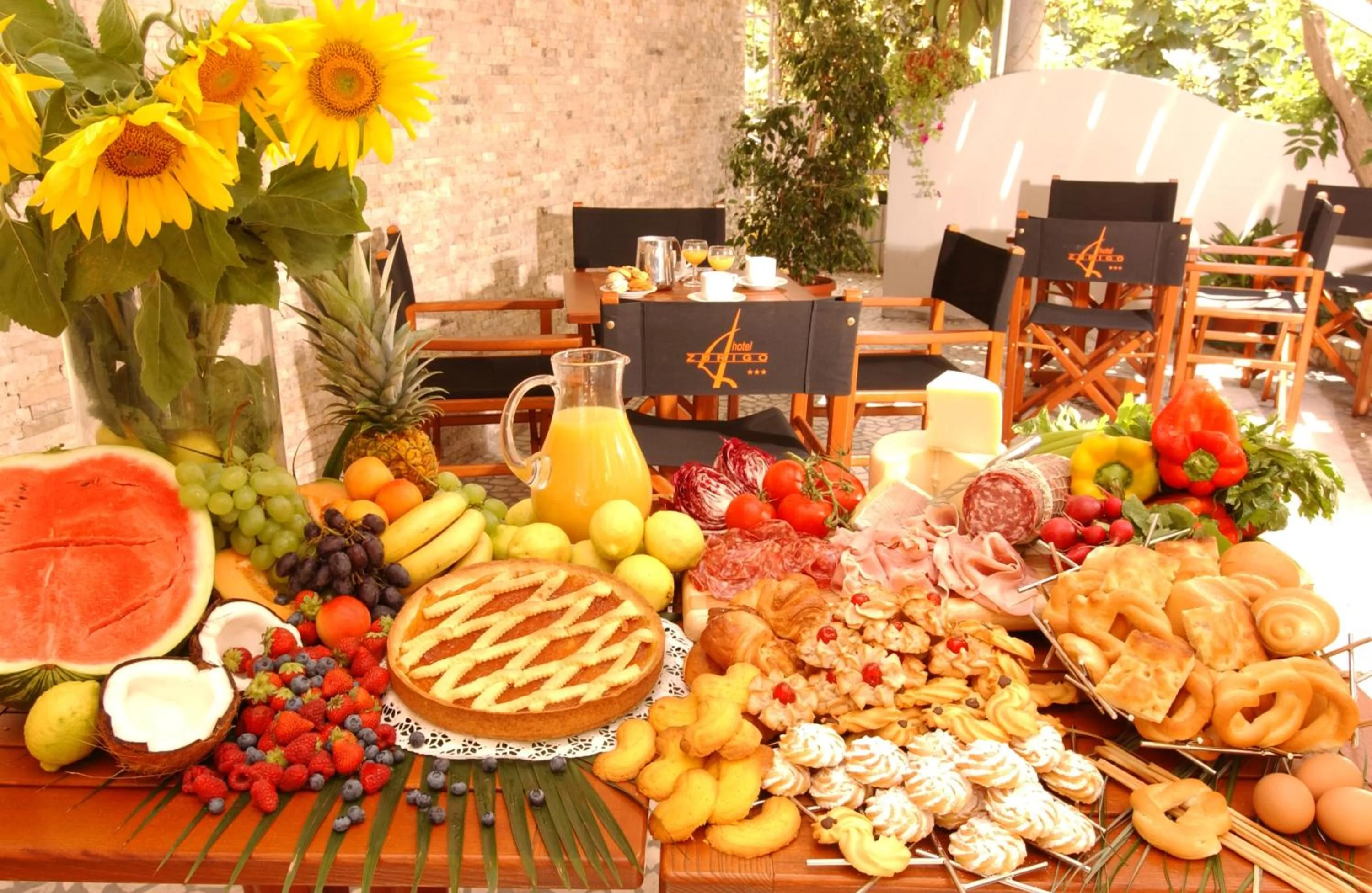 Food and drinks in Hotel Zurigo