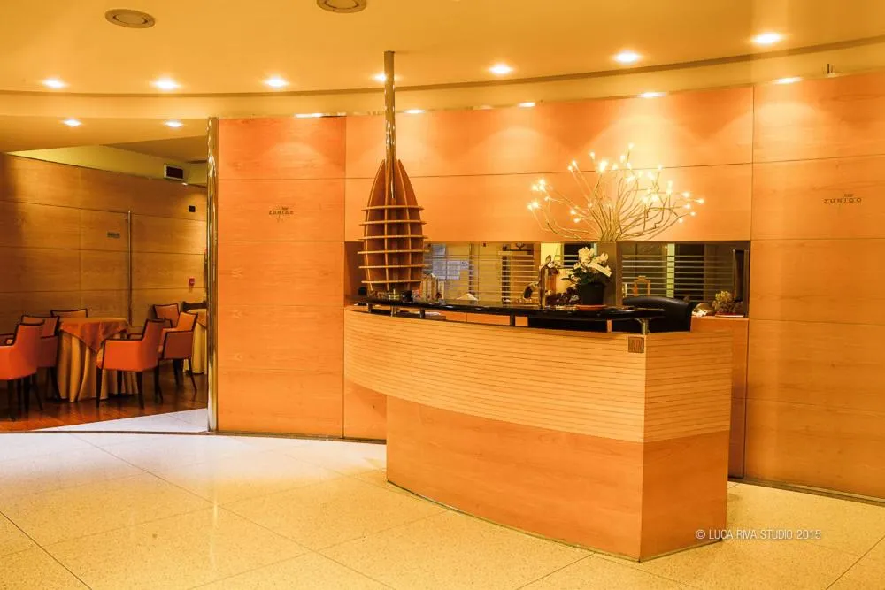 Communal lounge/ TV room in Hotel Zurigo