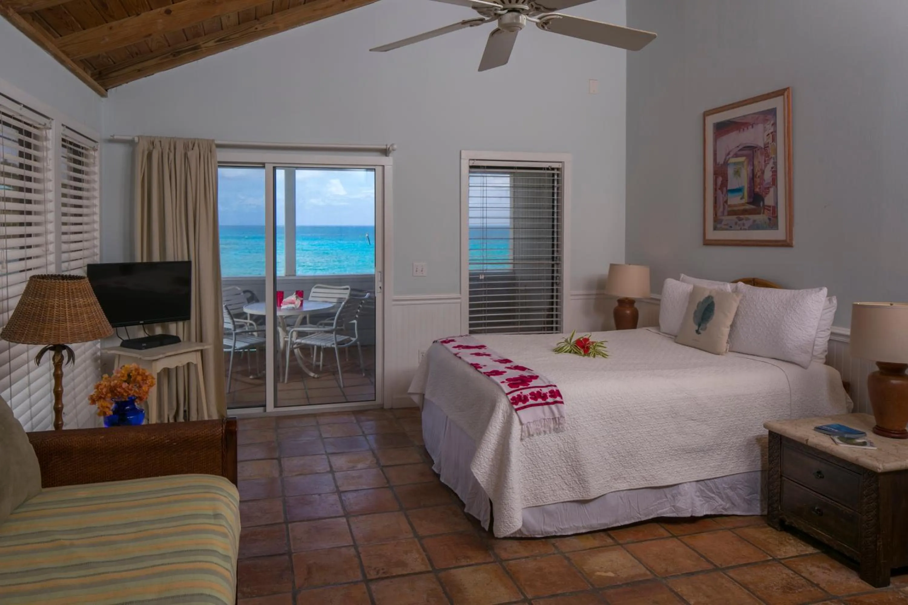 Bed in Coconut Coast Villas