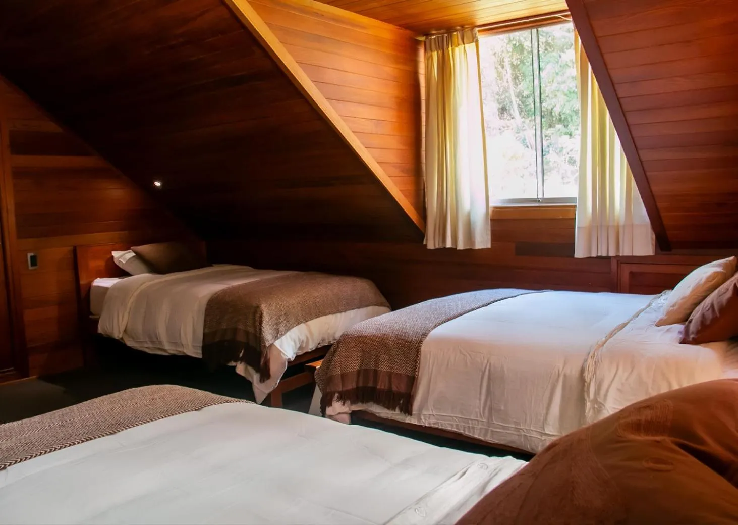 Bed in Hotel Heidinger