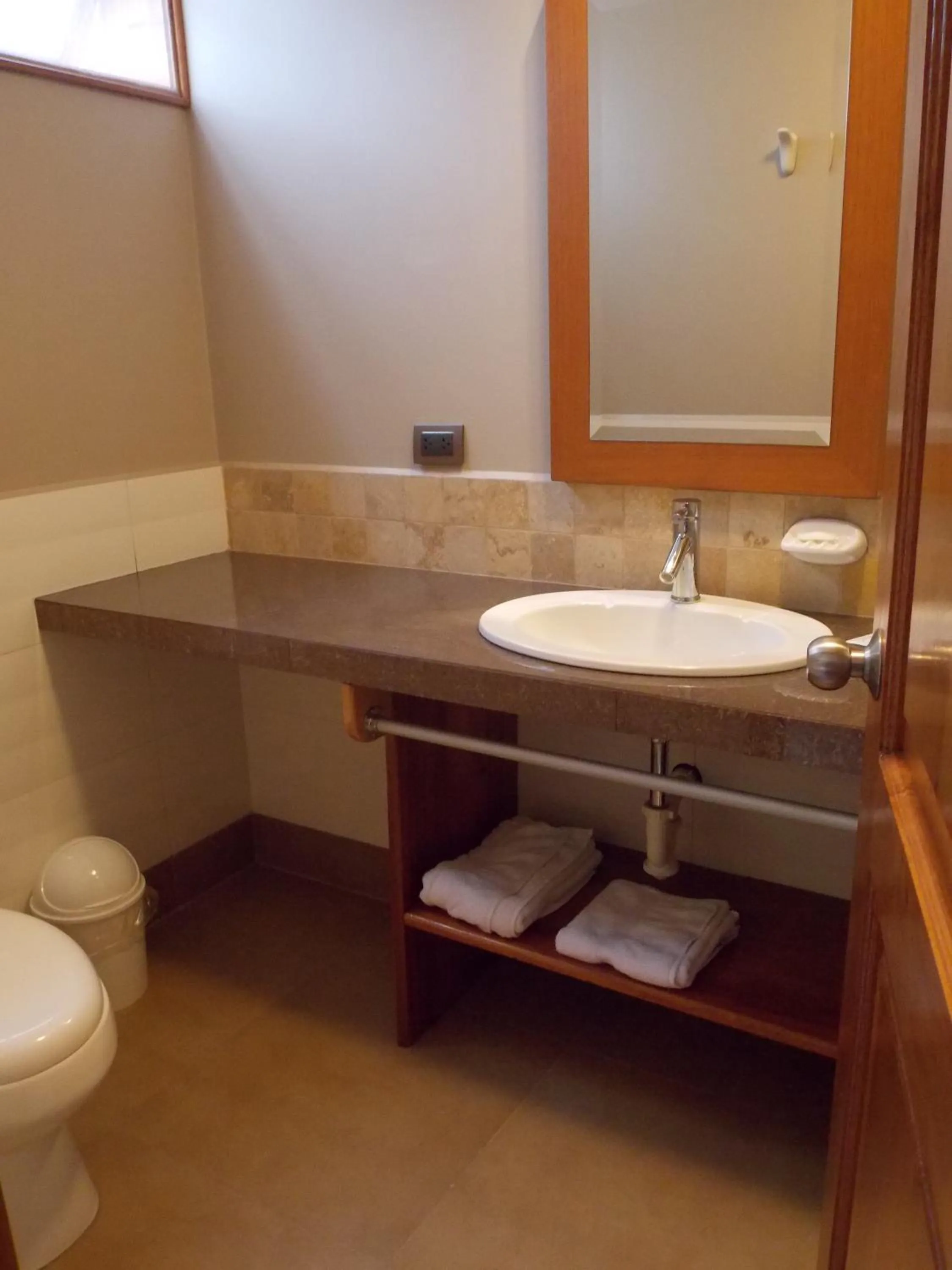 Toilet in Hotel Heidinger