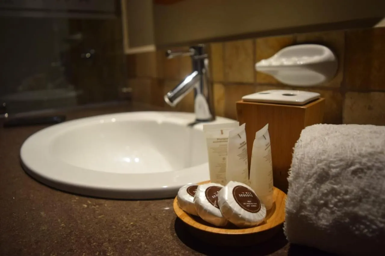 Bathroom in Hotel Heidinger