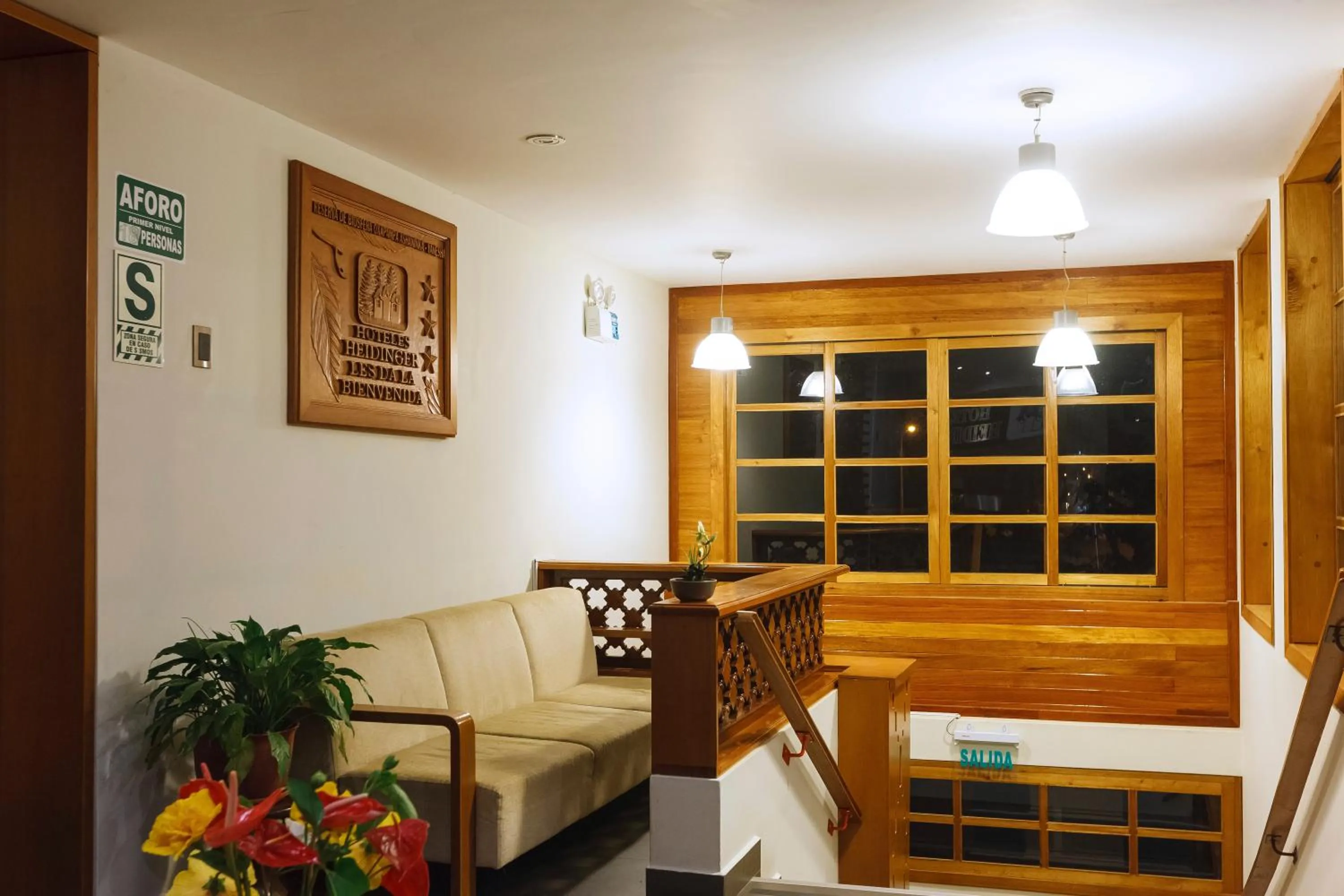 Decorative detail in Hotel Heidinger