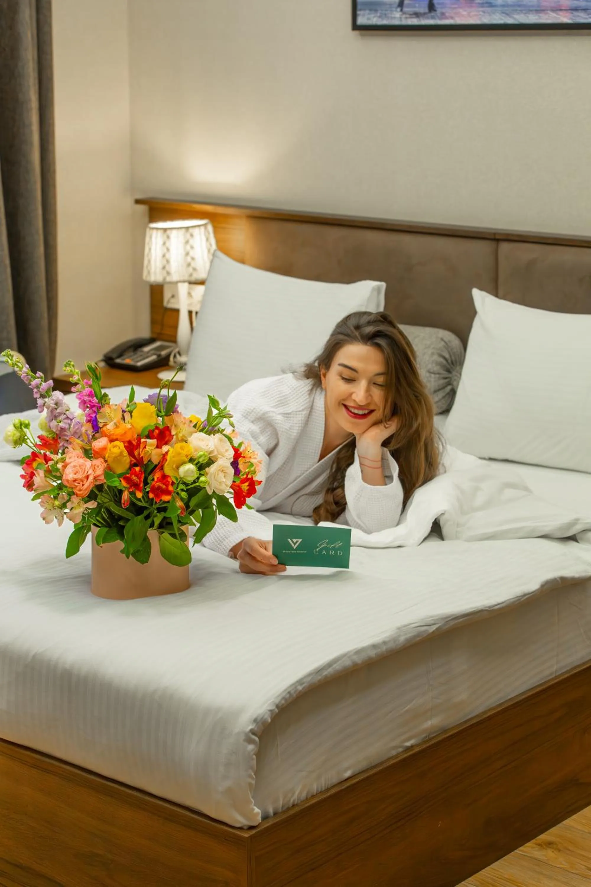 Bed in Seventeen Rooms