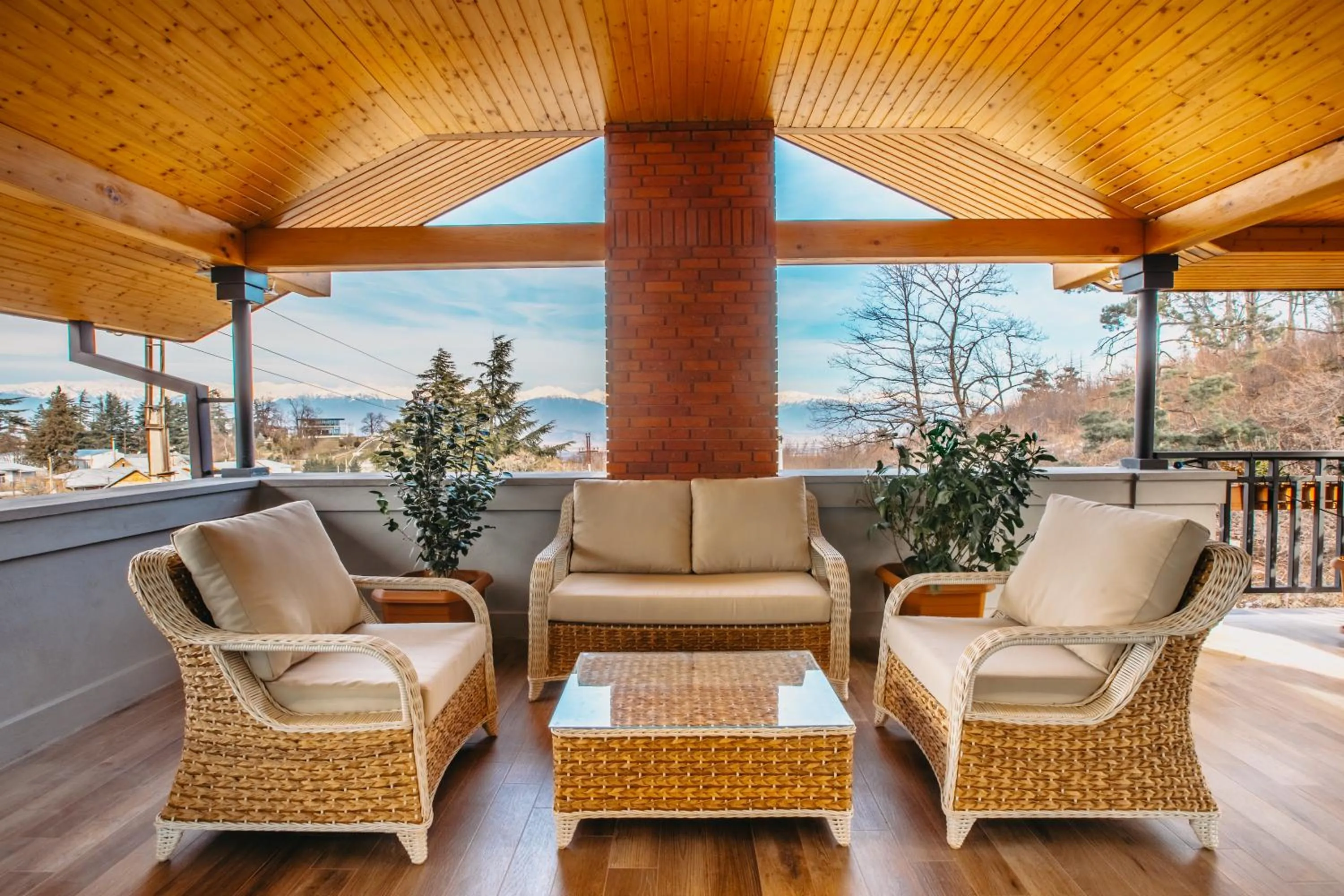 Balcony/Terrace in Seventeen Rooms