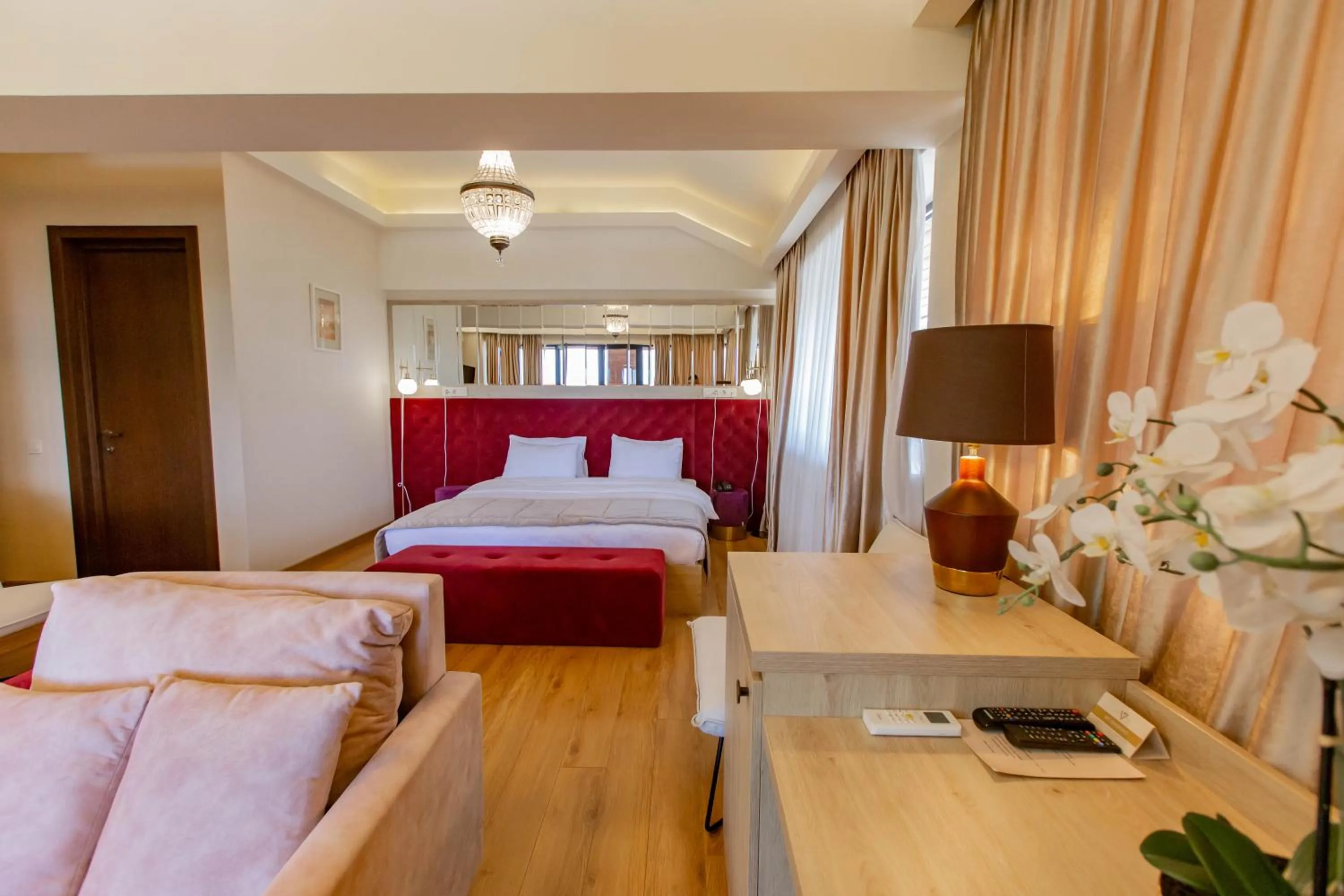 Bed in Seventeen Rooms