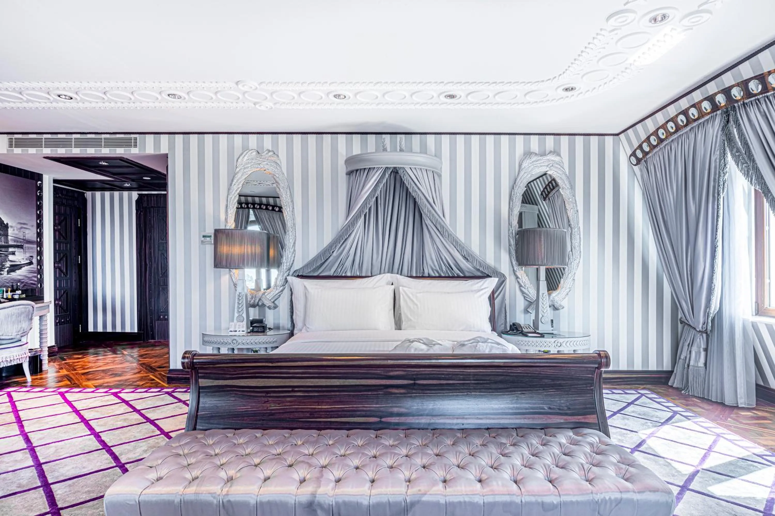 Bed in Wyndham Grand Istanbul Kalamış Marina Hotel