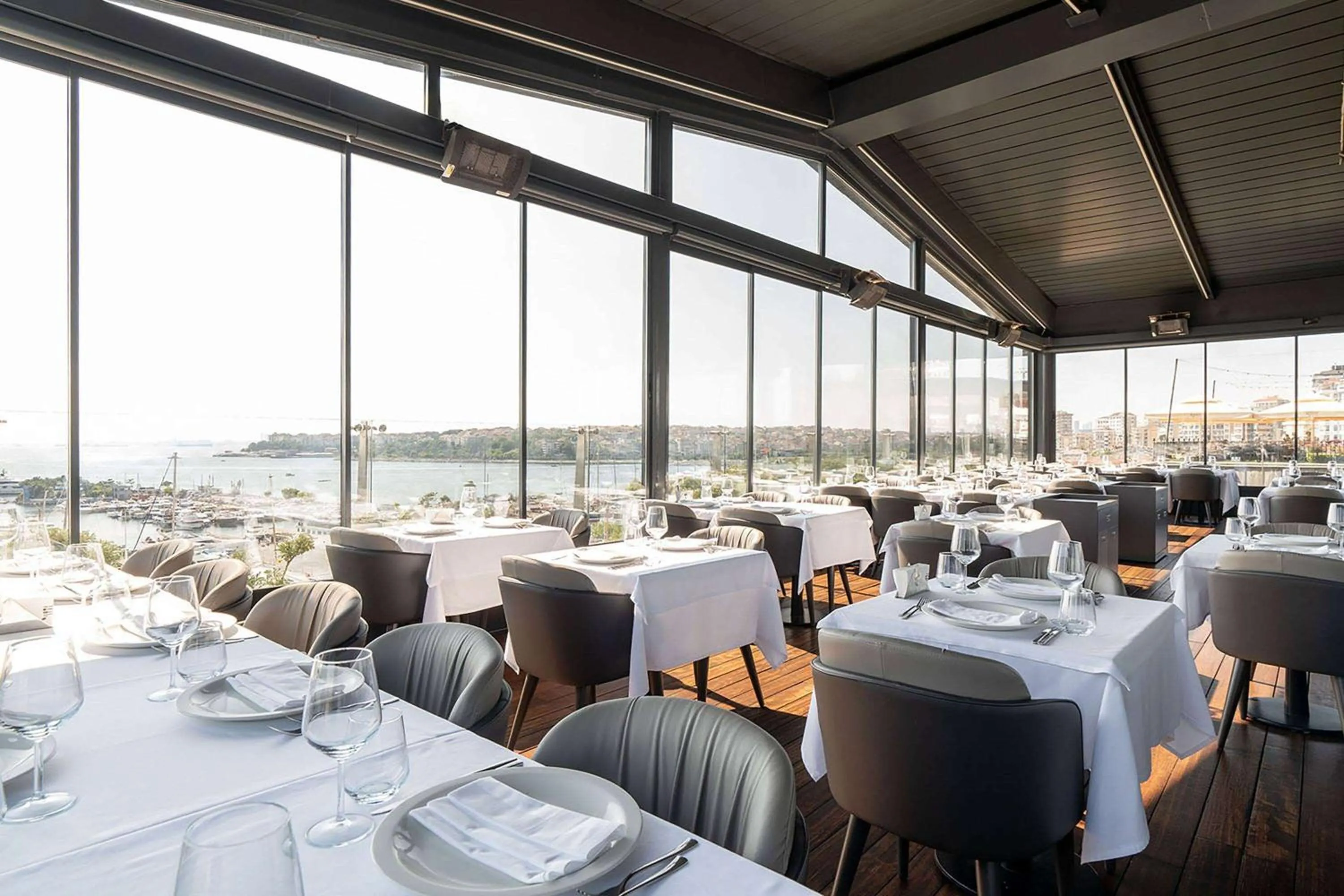 Restaurant/places to eat in Wyndham Grand Istanbul Kalamış Marina Hotel