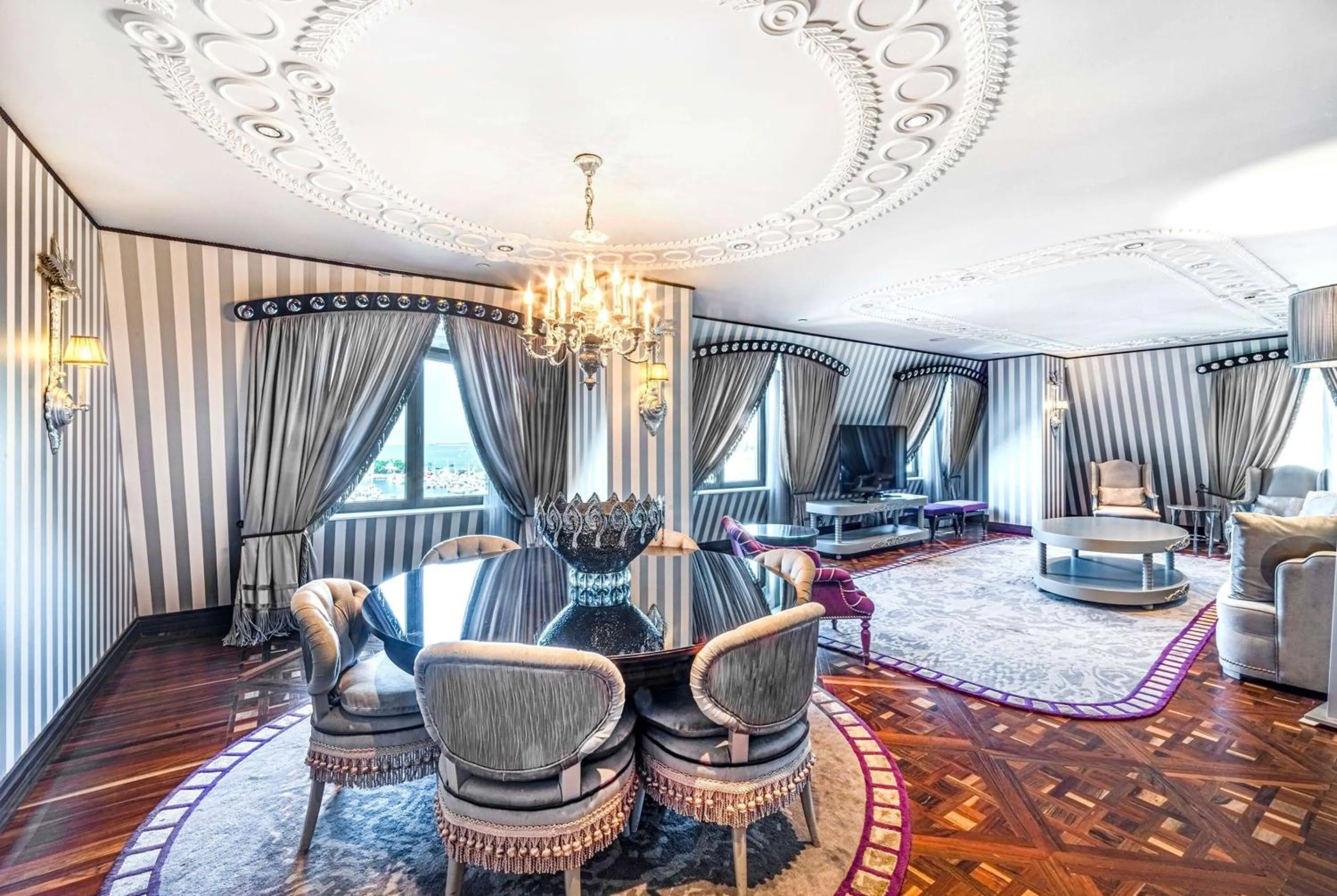 Photo of the whole room, Bed in Wyndham Grand Istanbul Kalamış Marina Hotel