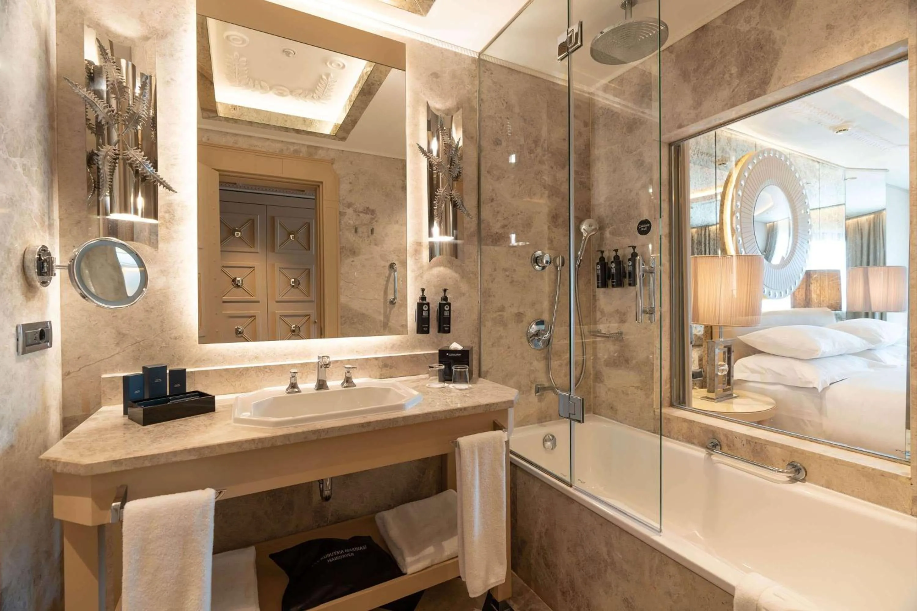 Bathroom in Wyndham Grand Istanbul Kalamış Marina Hotel