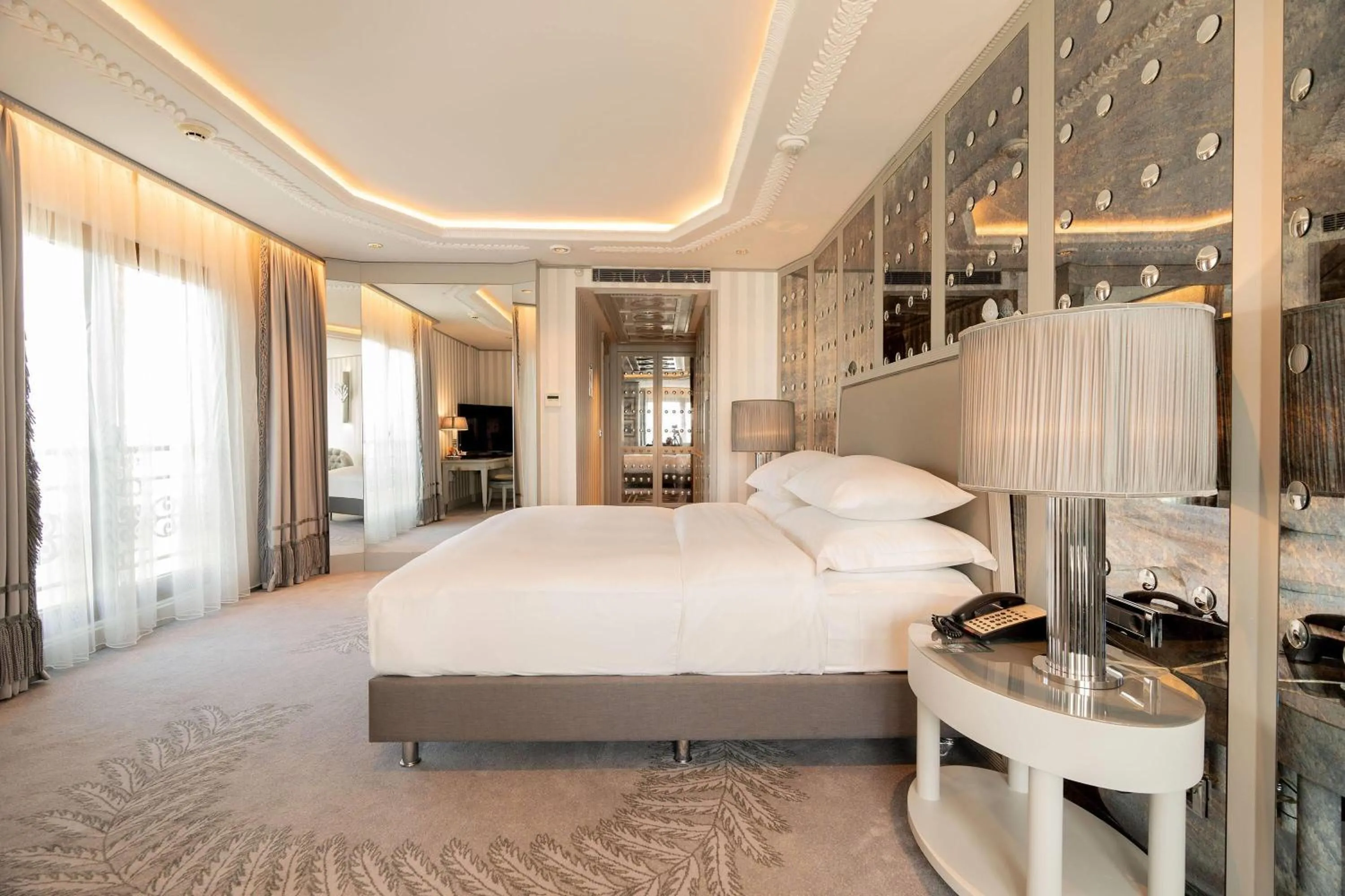 Photo of the whole room, Bed in Wyndham Grand Istanbul Kalamış Marina Hotel