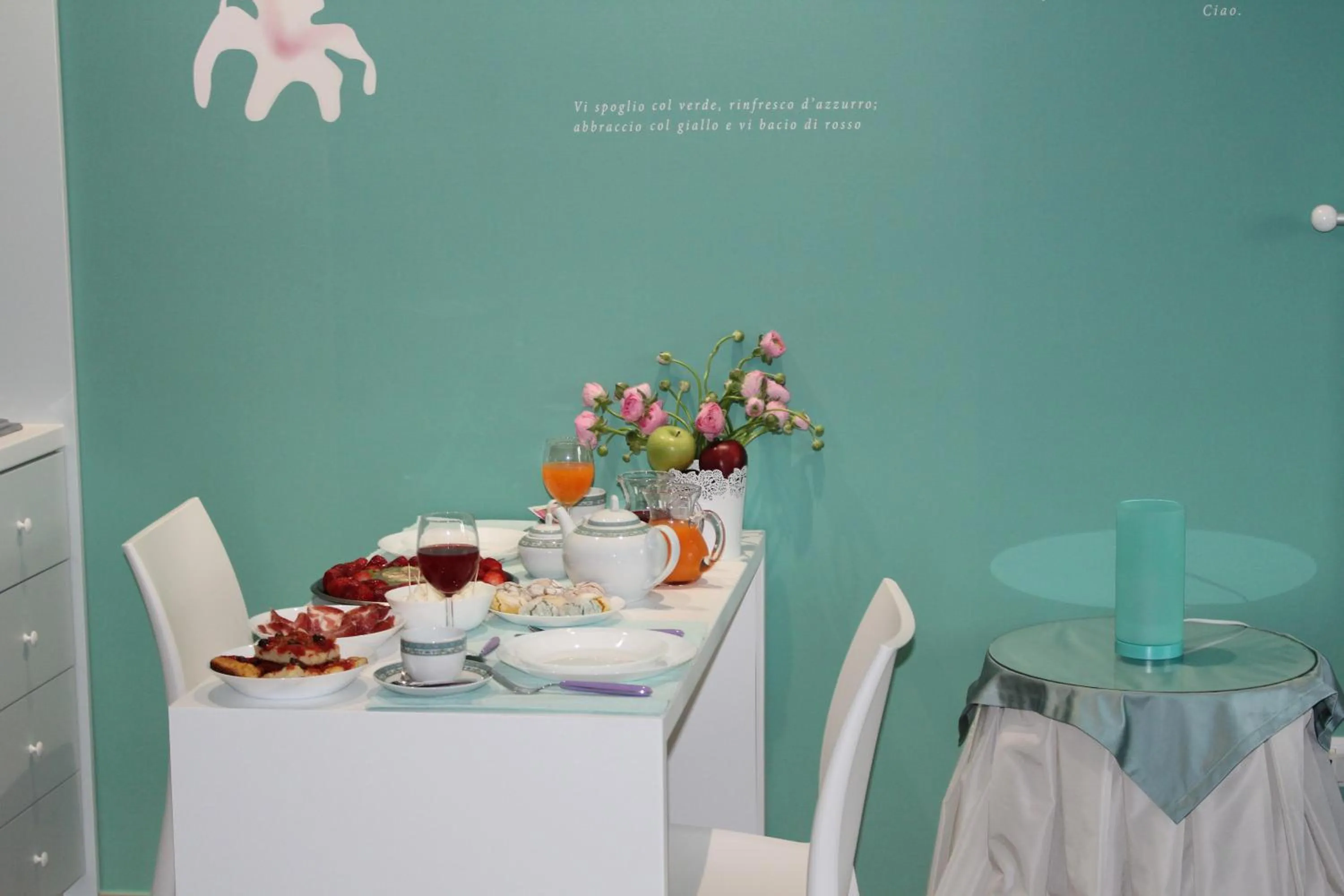 Kitchen or kitchenette in Stelle d'acqua