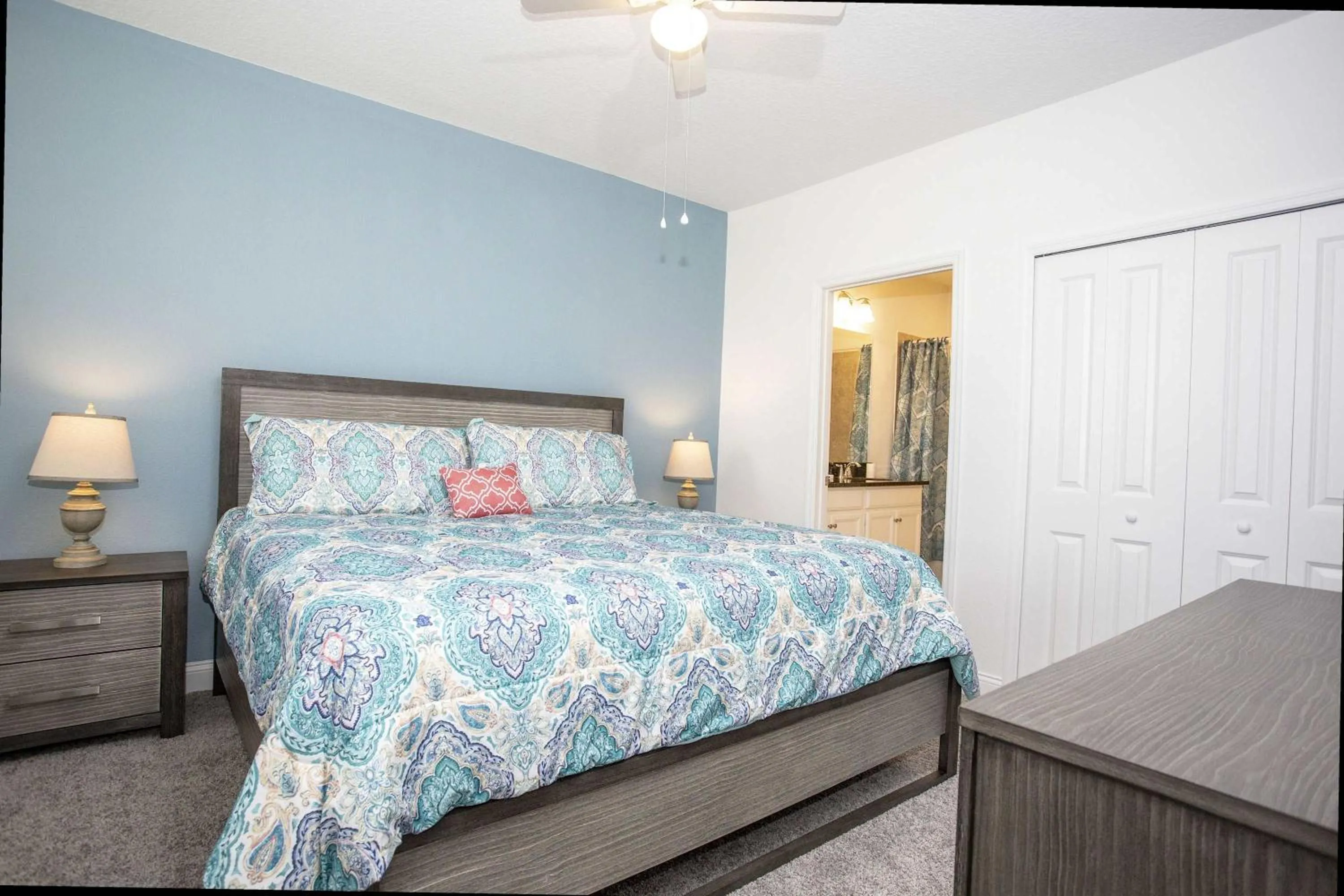 Bed in Stunning 5 Bd Home w/ Pool Close to Disney 174