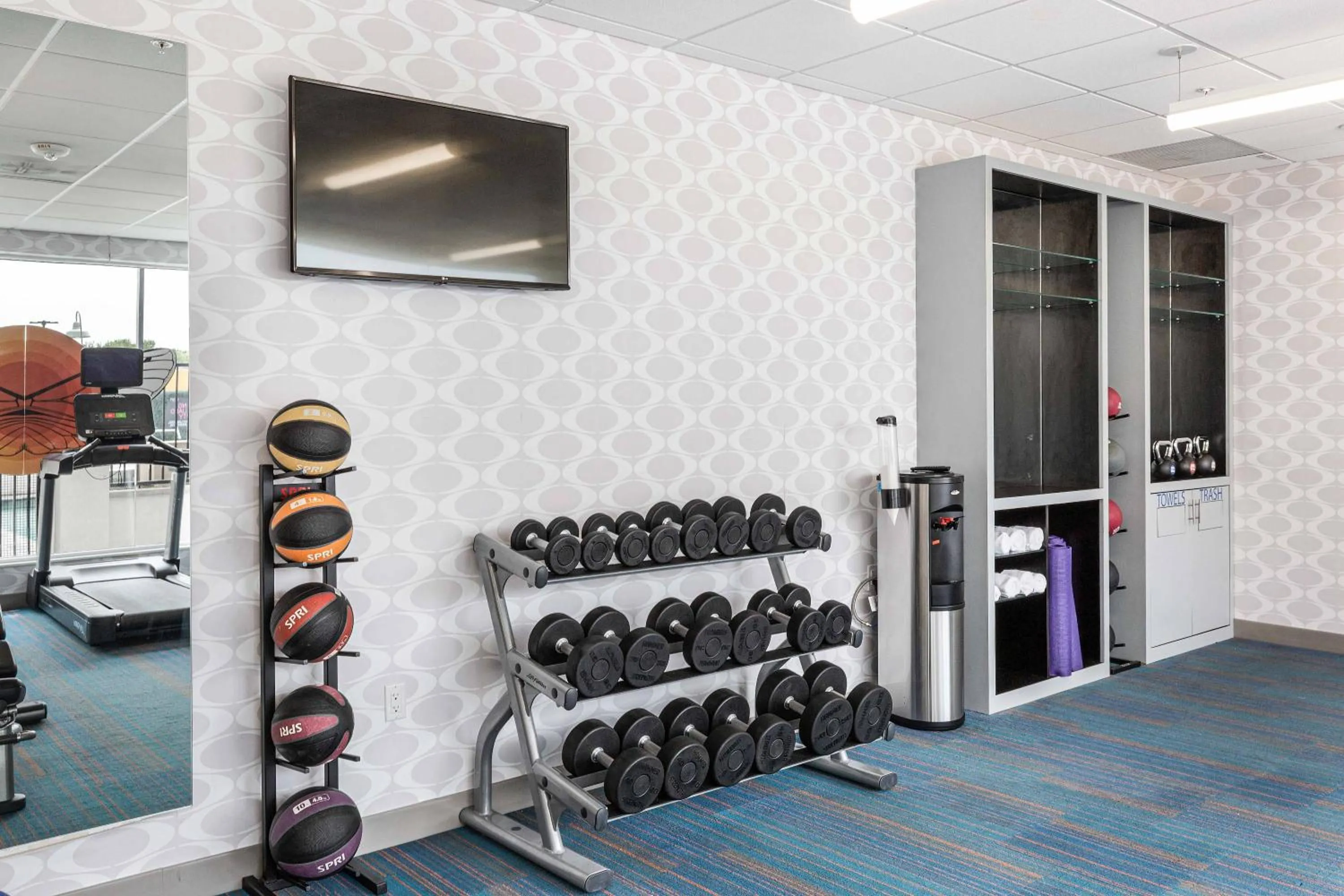 Fitness centre/facilities in Aloft Austin Round Rock