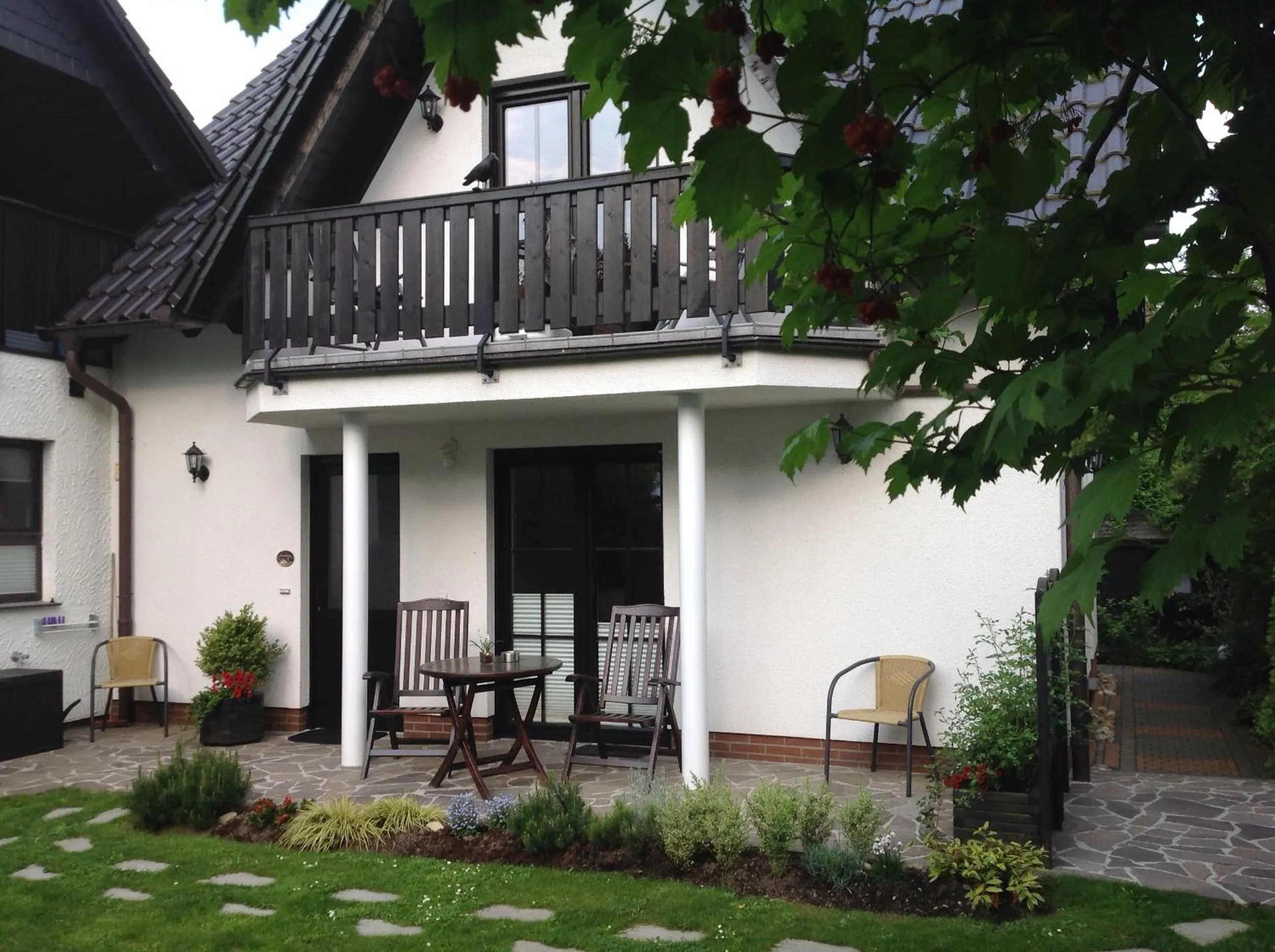 Balcony/Terrace in Haus Kollwitzweg - Ferienwohnungen