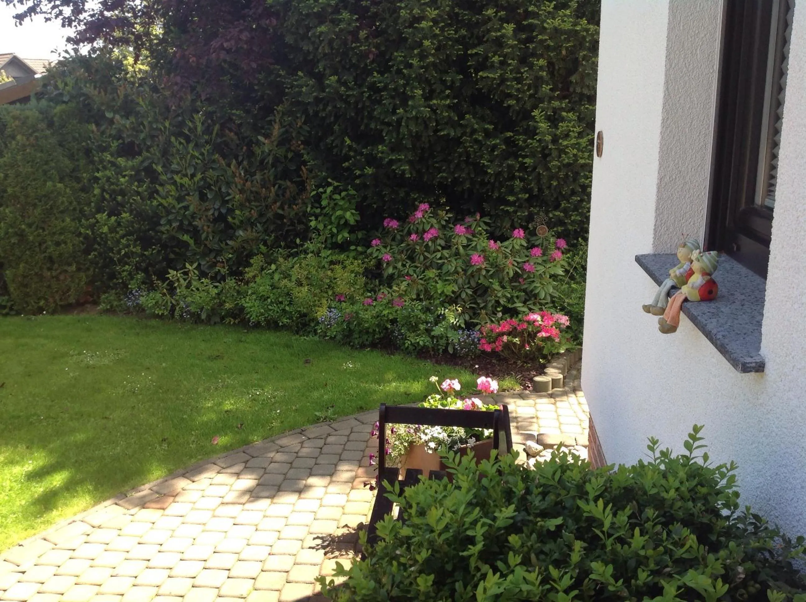 Garden in Haus Kollwitzweg - Ferienwohnungen