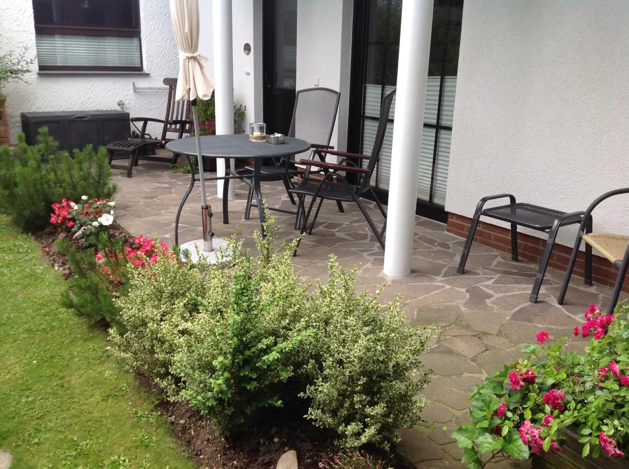 Balcony/Terrace in Haus Kollwitzweg - Ferienwohnungen
