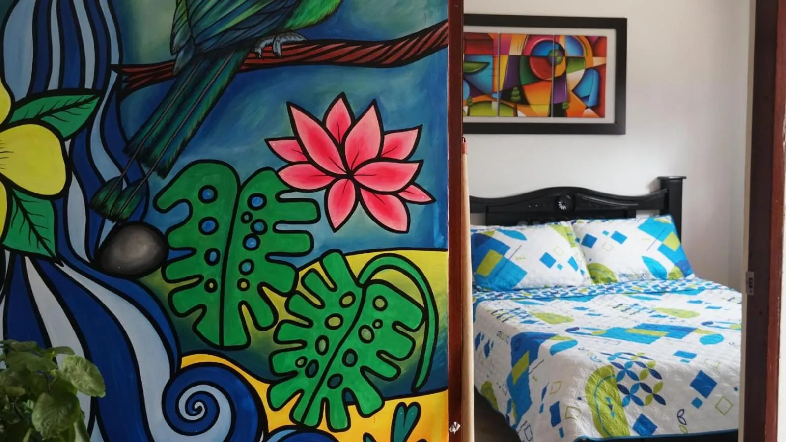 Double Room - single occupancy in Hostal Palmas De Cocora