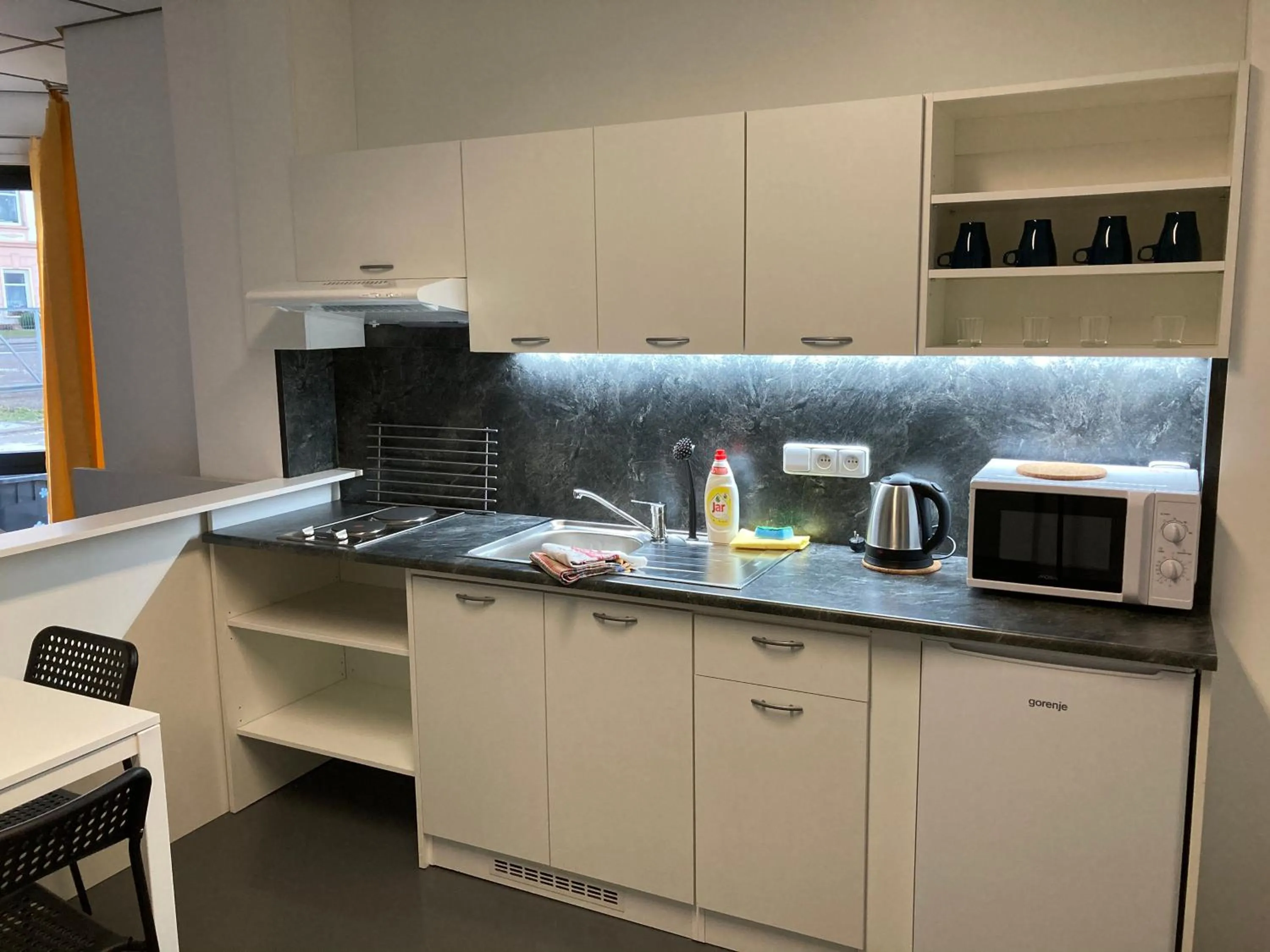 Kitchen or kitchenette in Sport & Relax Hotel Davidek