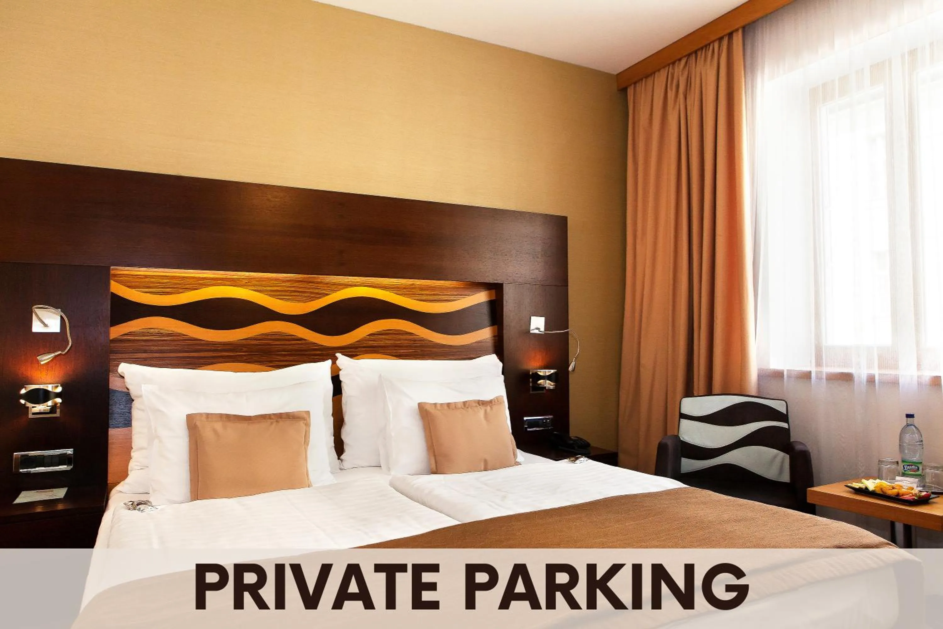 Photo of the whole room, Bed in Danubia Gate Hotel