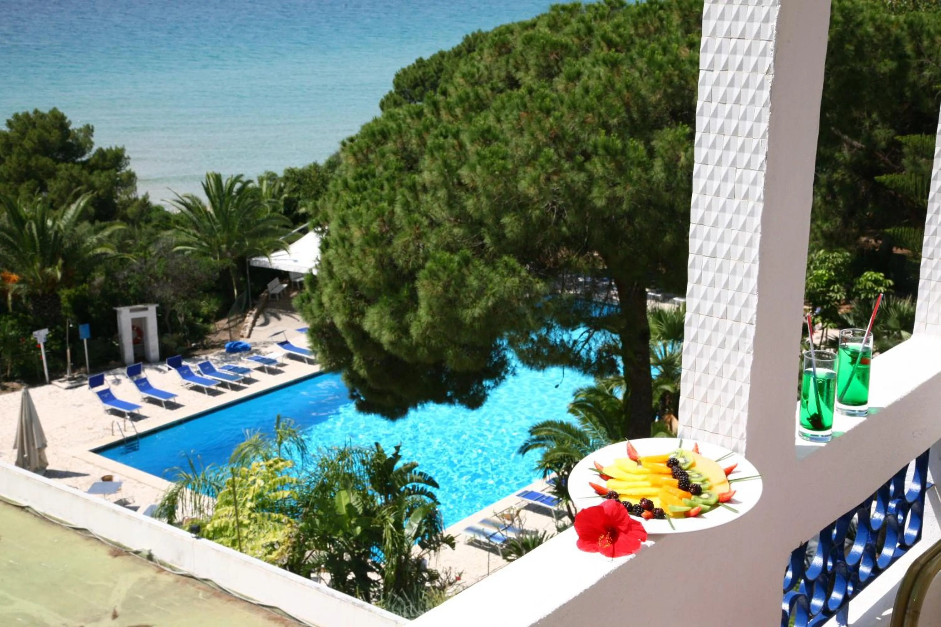 Bird's eye view in Abamar Hotel