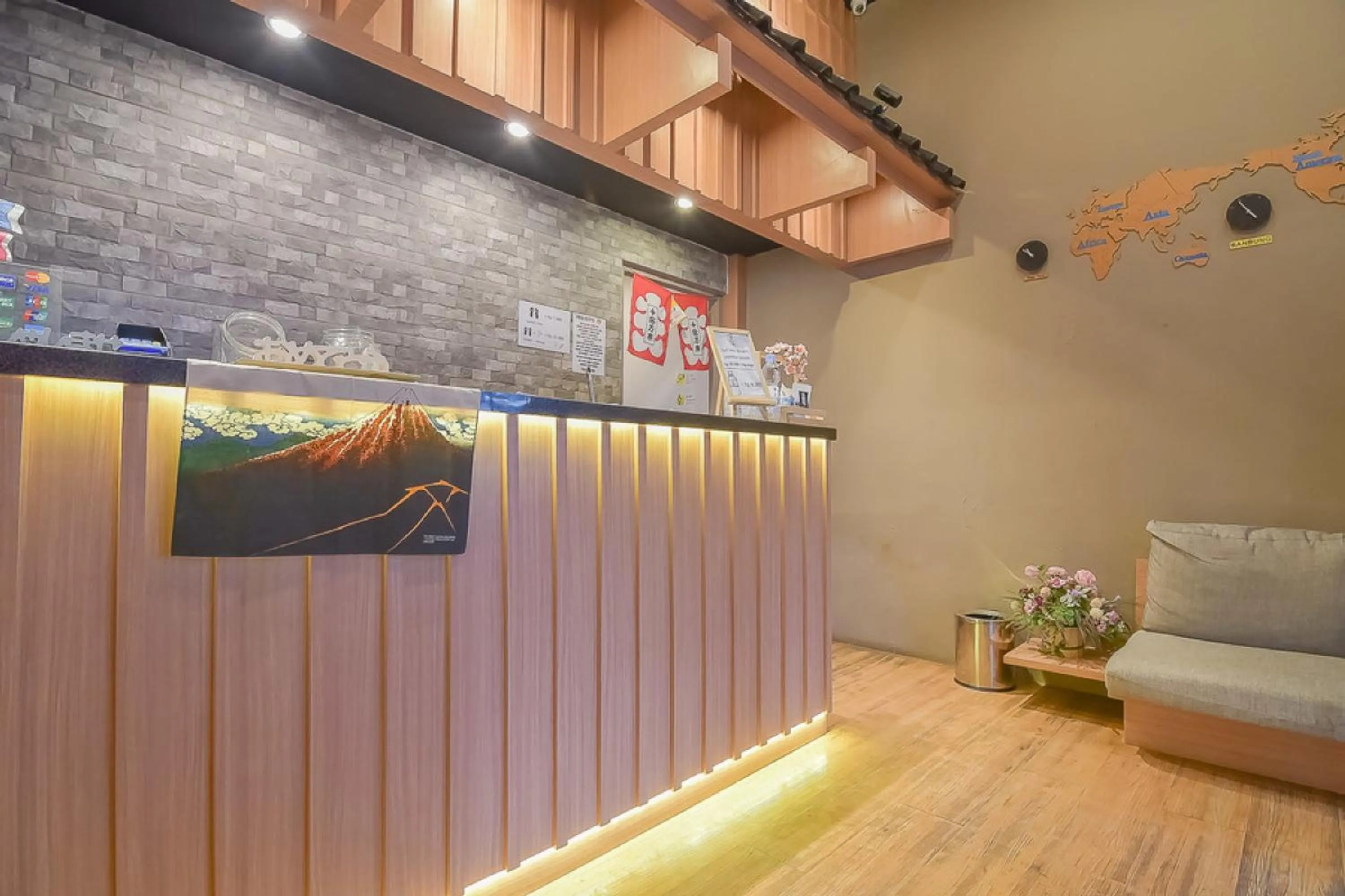 Lobby or reception in Tokyo Cubo