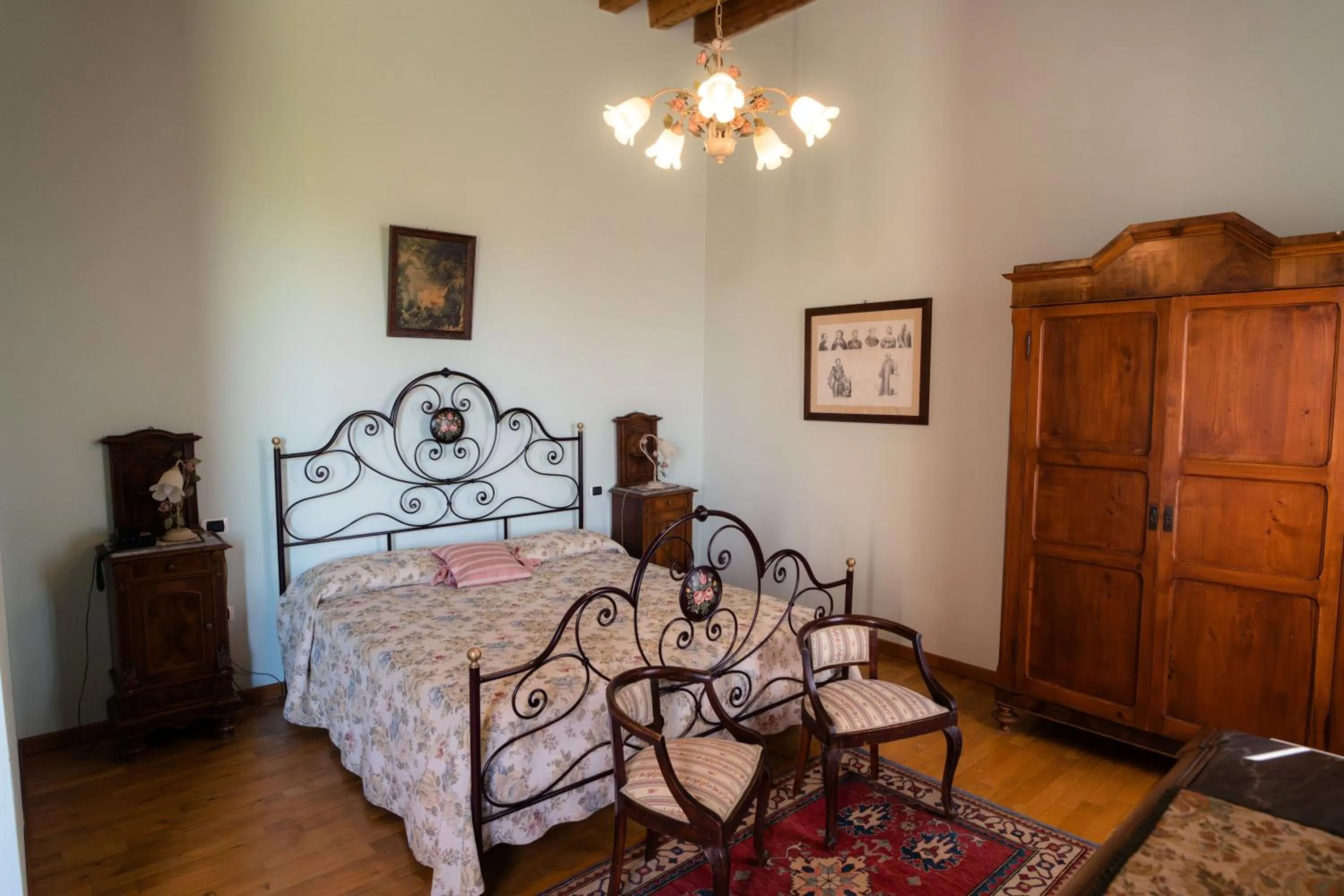 Bed in Villa Bongiovanni