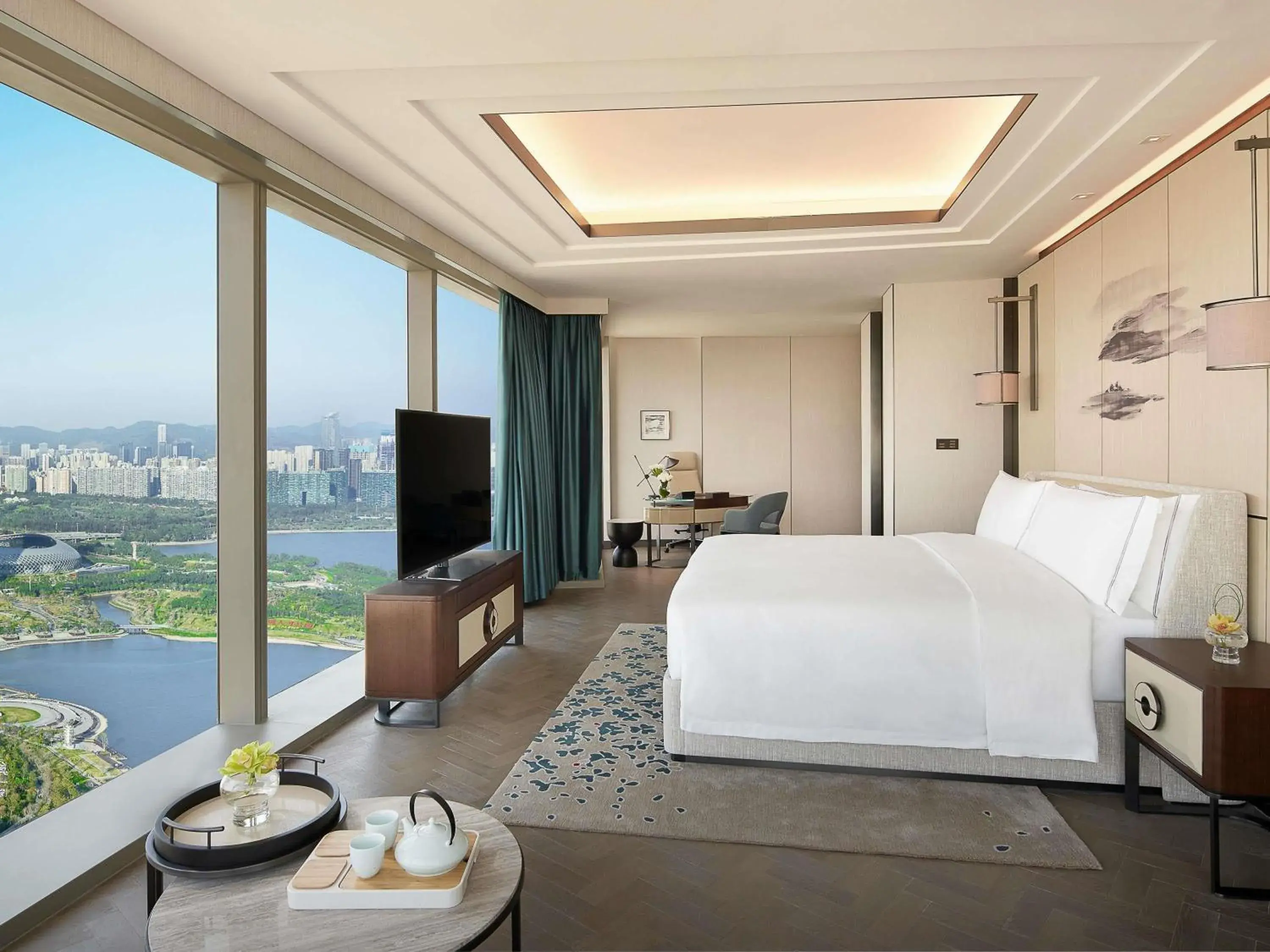 Metropolitan King Studio with Park View in Raffles Shenzhen Metropolitan King Studio with Park View in Raffles Shenzhen