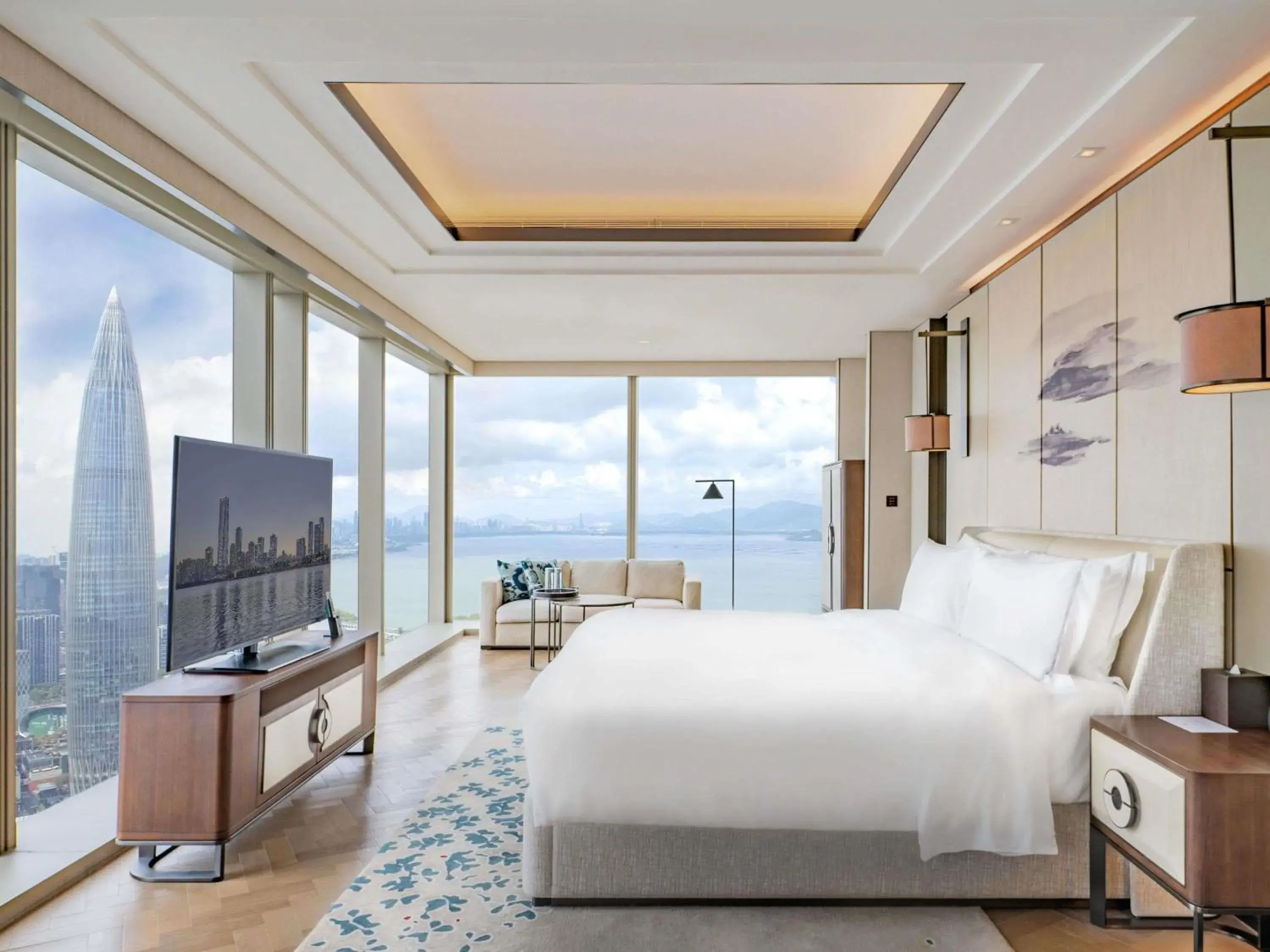 Metropolitan King Studio with Bay View in Raffles Shenzhen Metropolitan King Studio with Bay View in Raffles Shenzhen