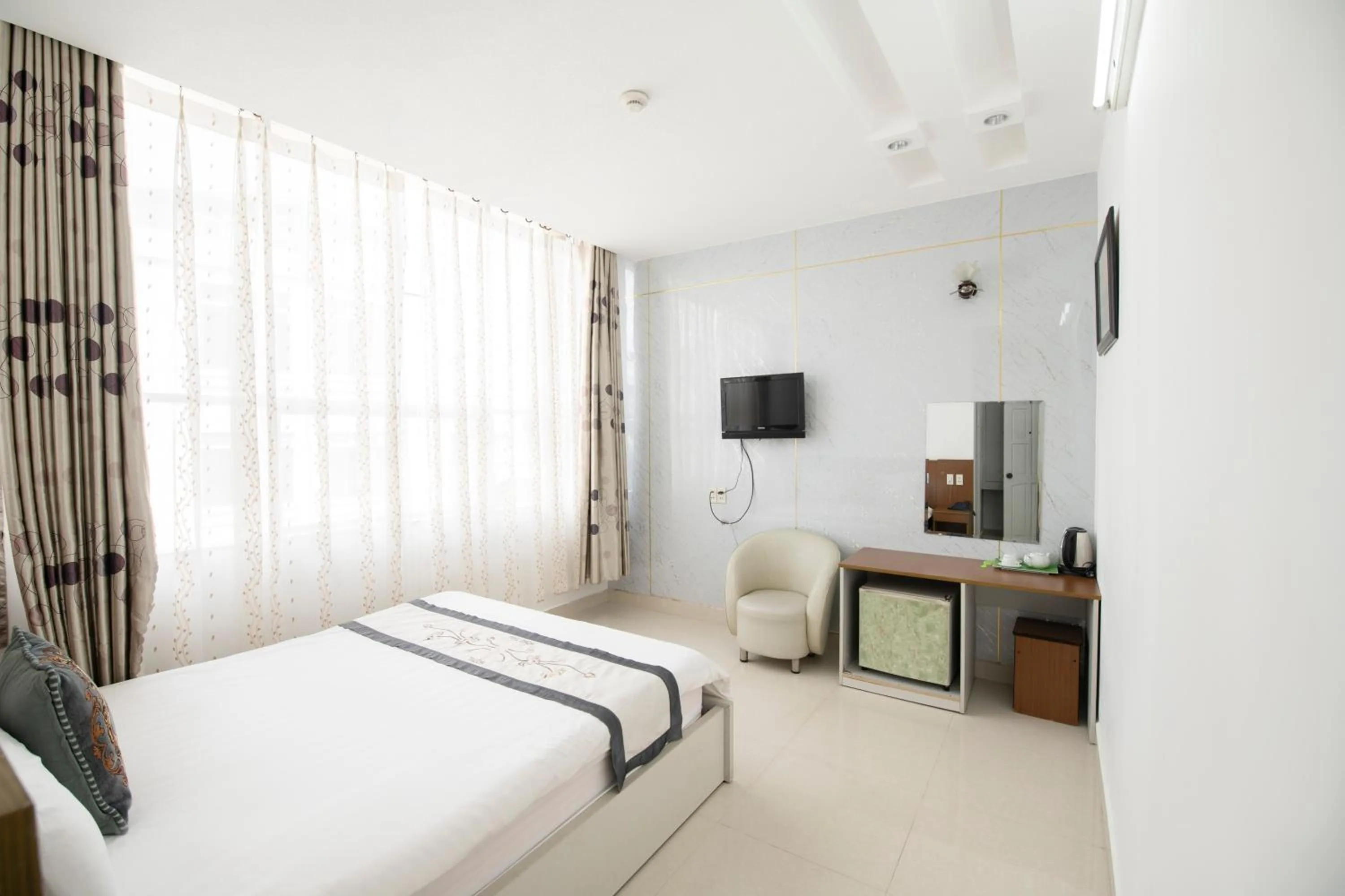 Bed in Hồng Tâm Hotel