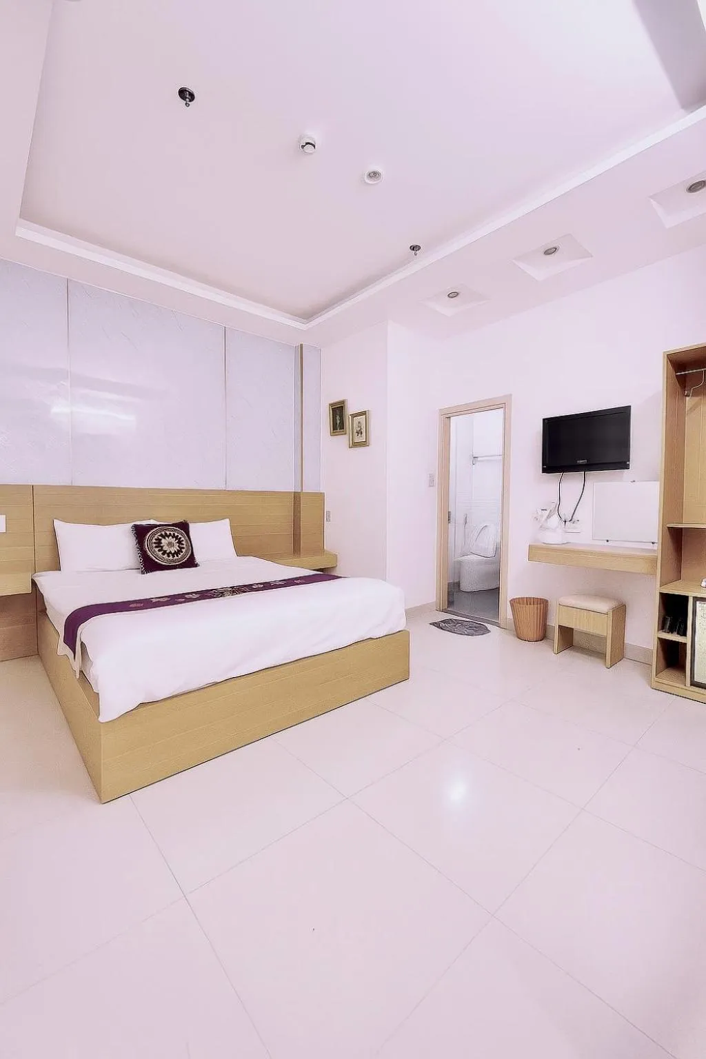 Bed in Hồng Tâm Hotel