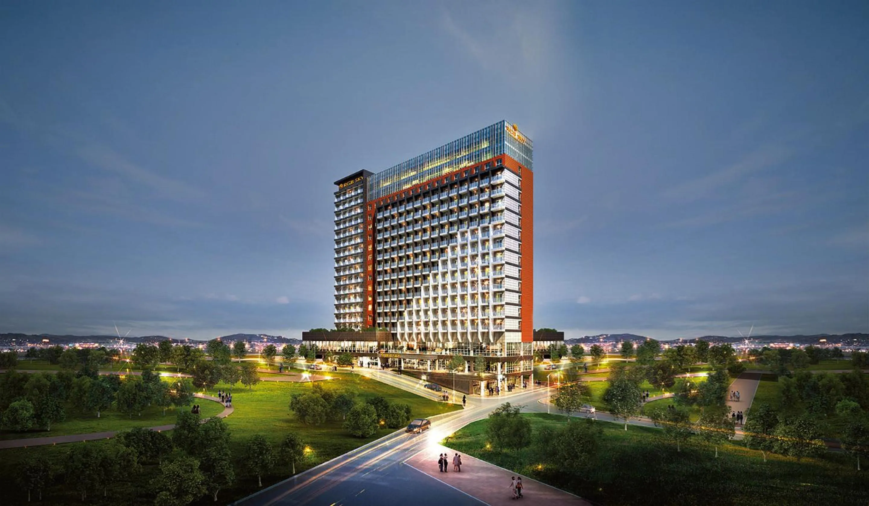 Property building in Airsky Hotel Incheon
