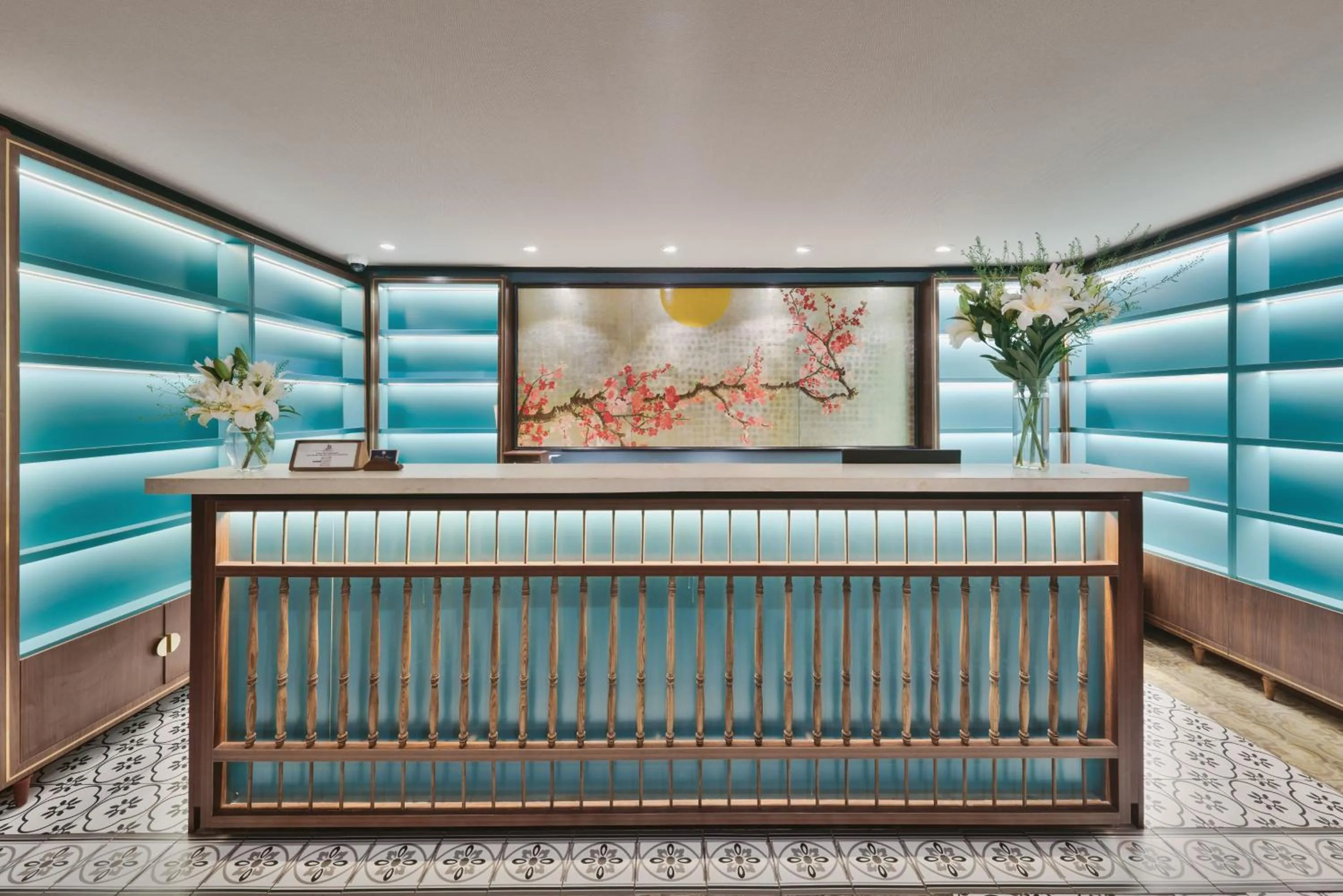 Lobby or reception in Indochine Cruise Lan Ha Bay